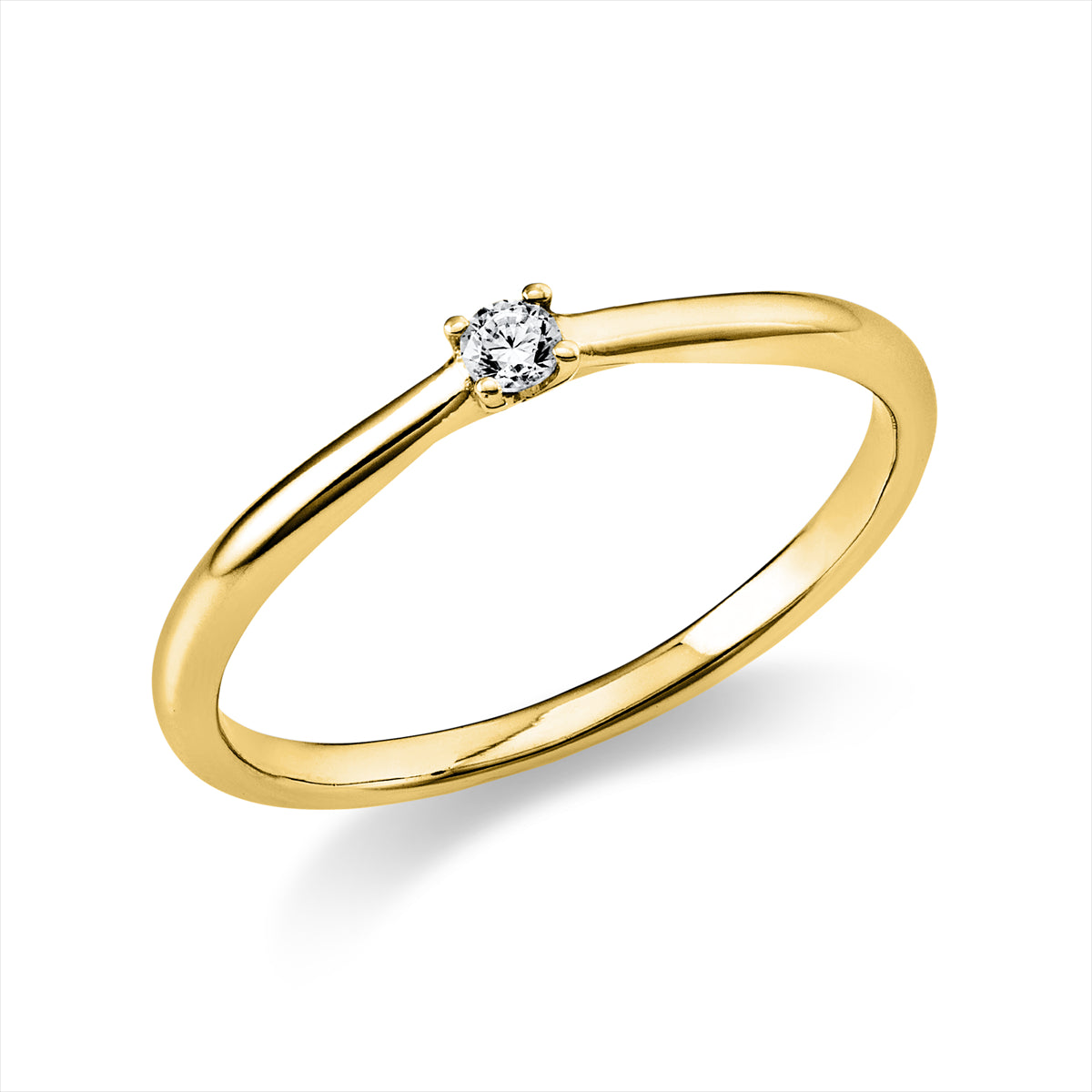 Solitaire Ring 0,05ct