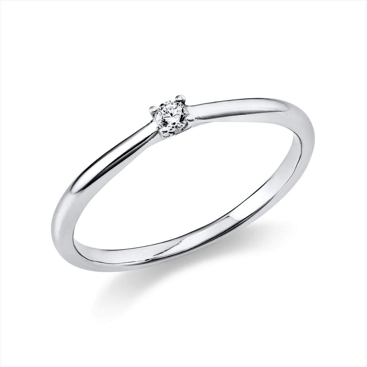 Solitaire Ring 0,05ct
