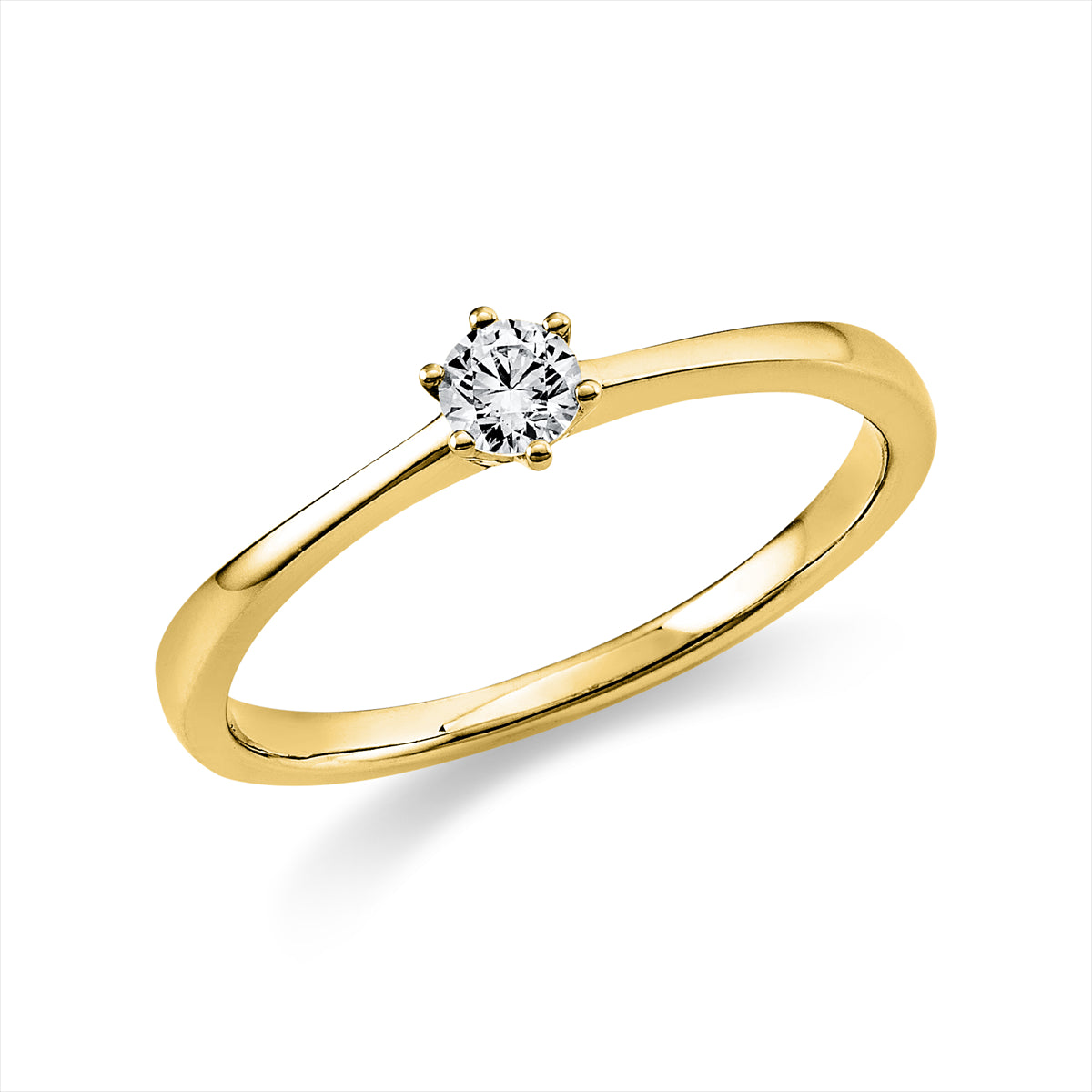 Solitaire Ring 0,15ct