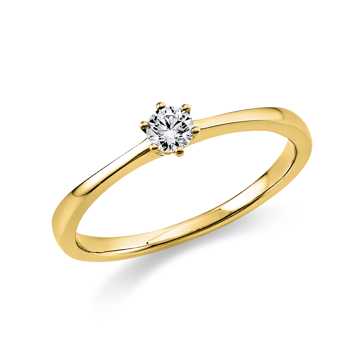 Solitaire Ring 0,15ct