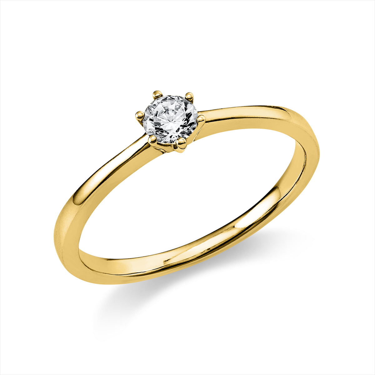Solitaire Ring 0,2ct