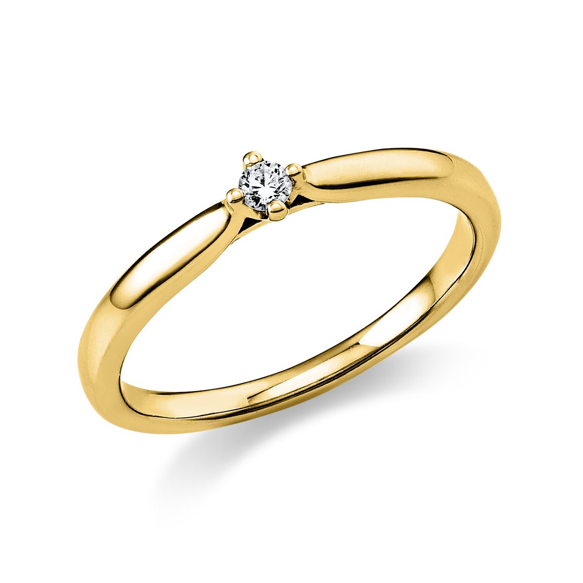 Solitaire Ring 0,05ct