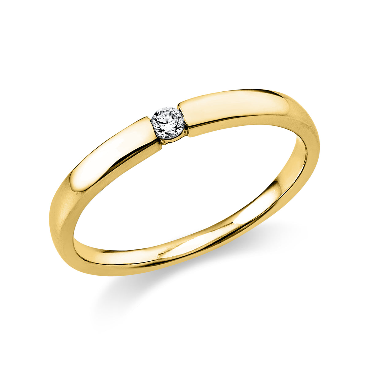 Solitaire Ring 0,06ct