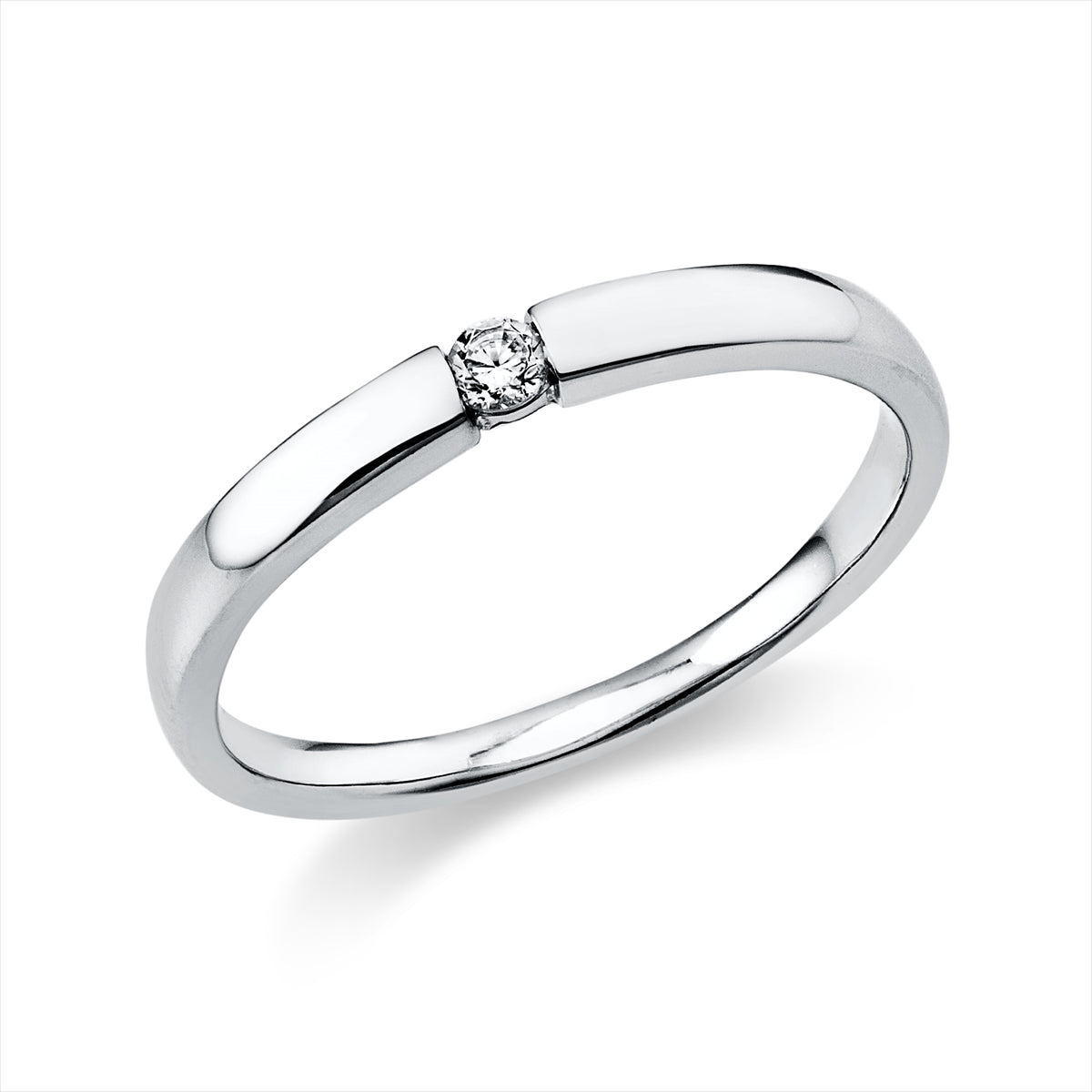 Solitaire Ring 0,06ct