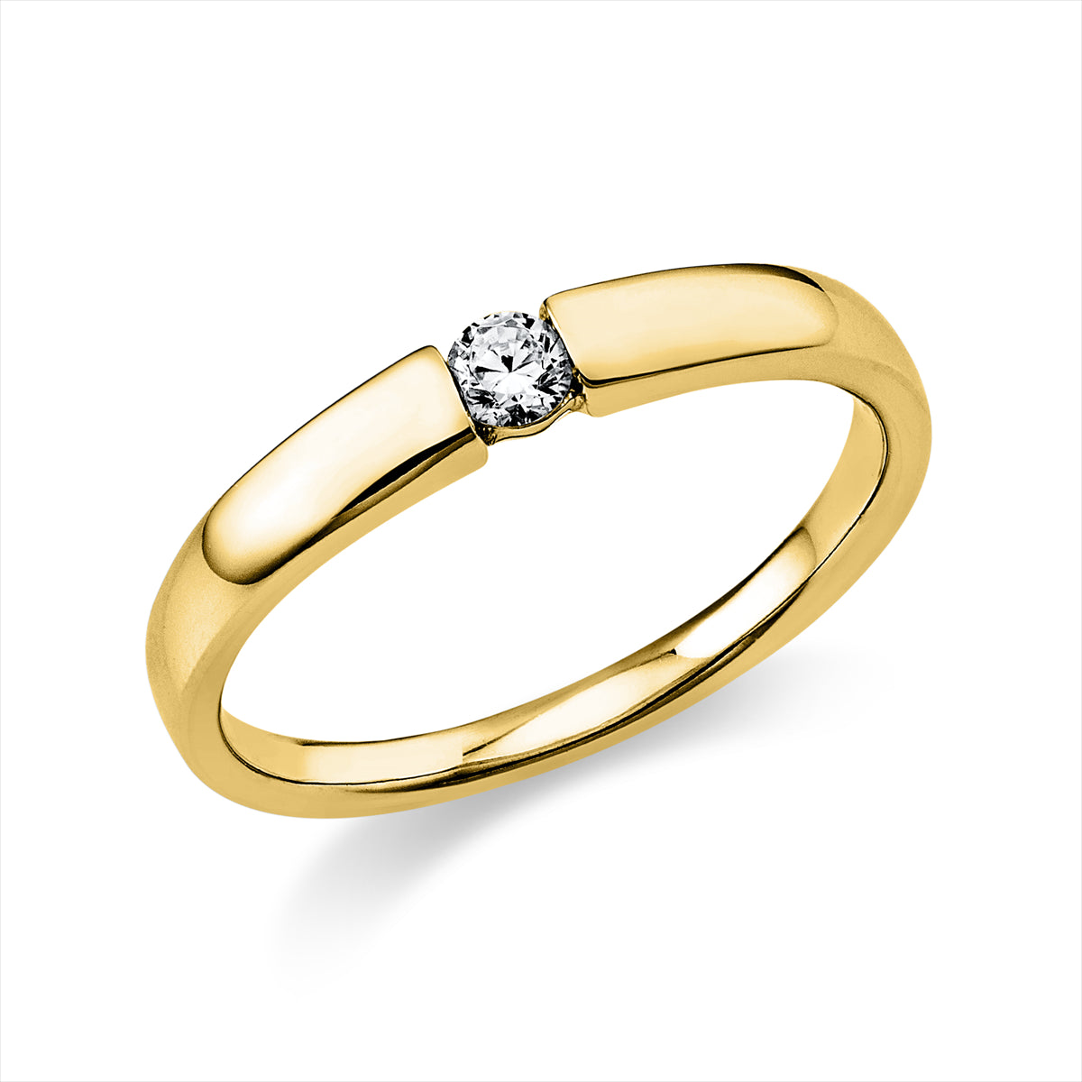 Solitaire Ring 0,1ct