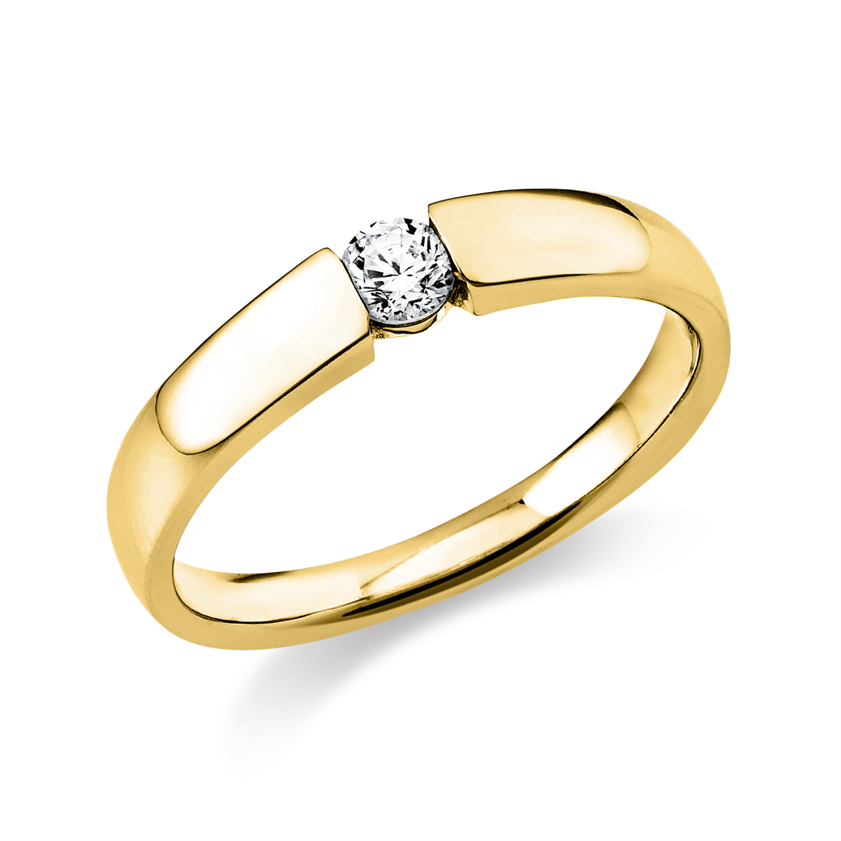 Solitaire Ring 0,15ct