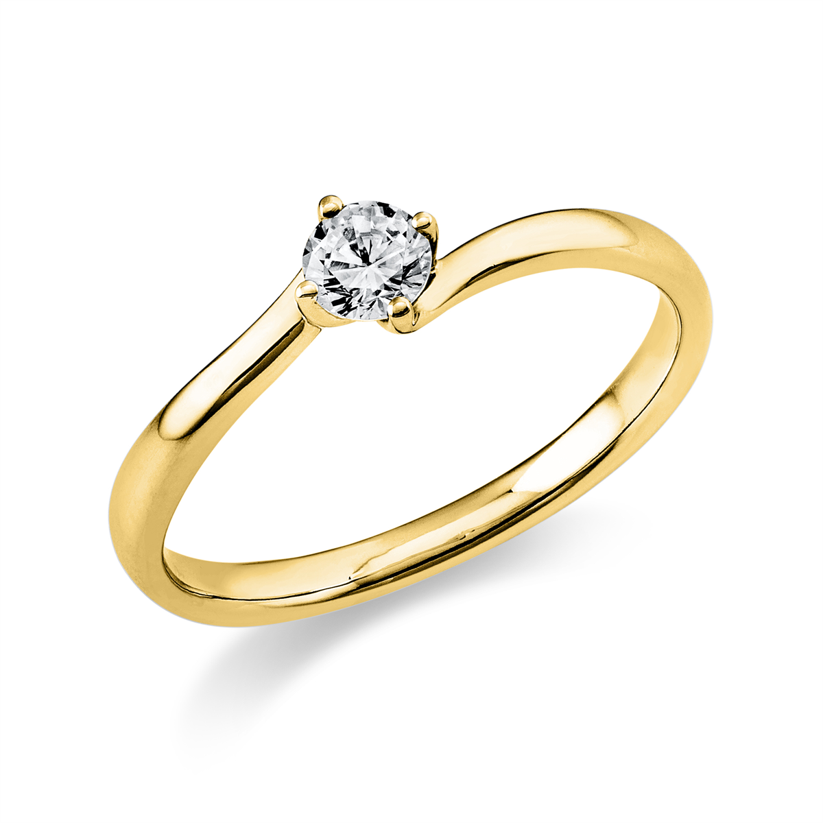 Solitaire Ring 0,2ct