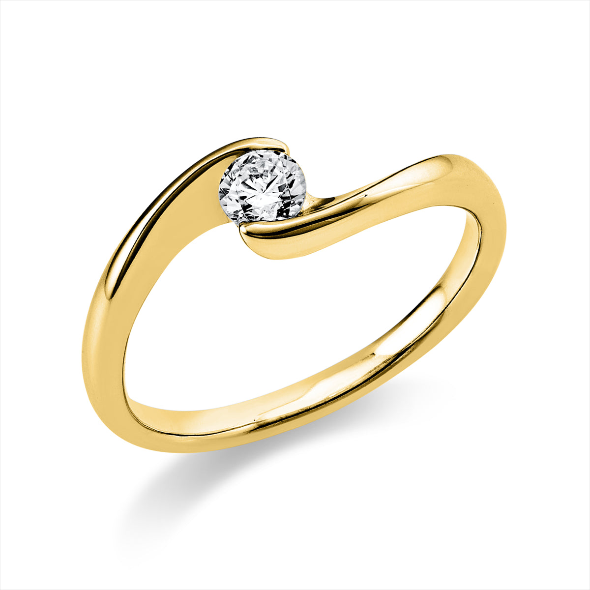 Solitaire Ring 0,2ct