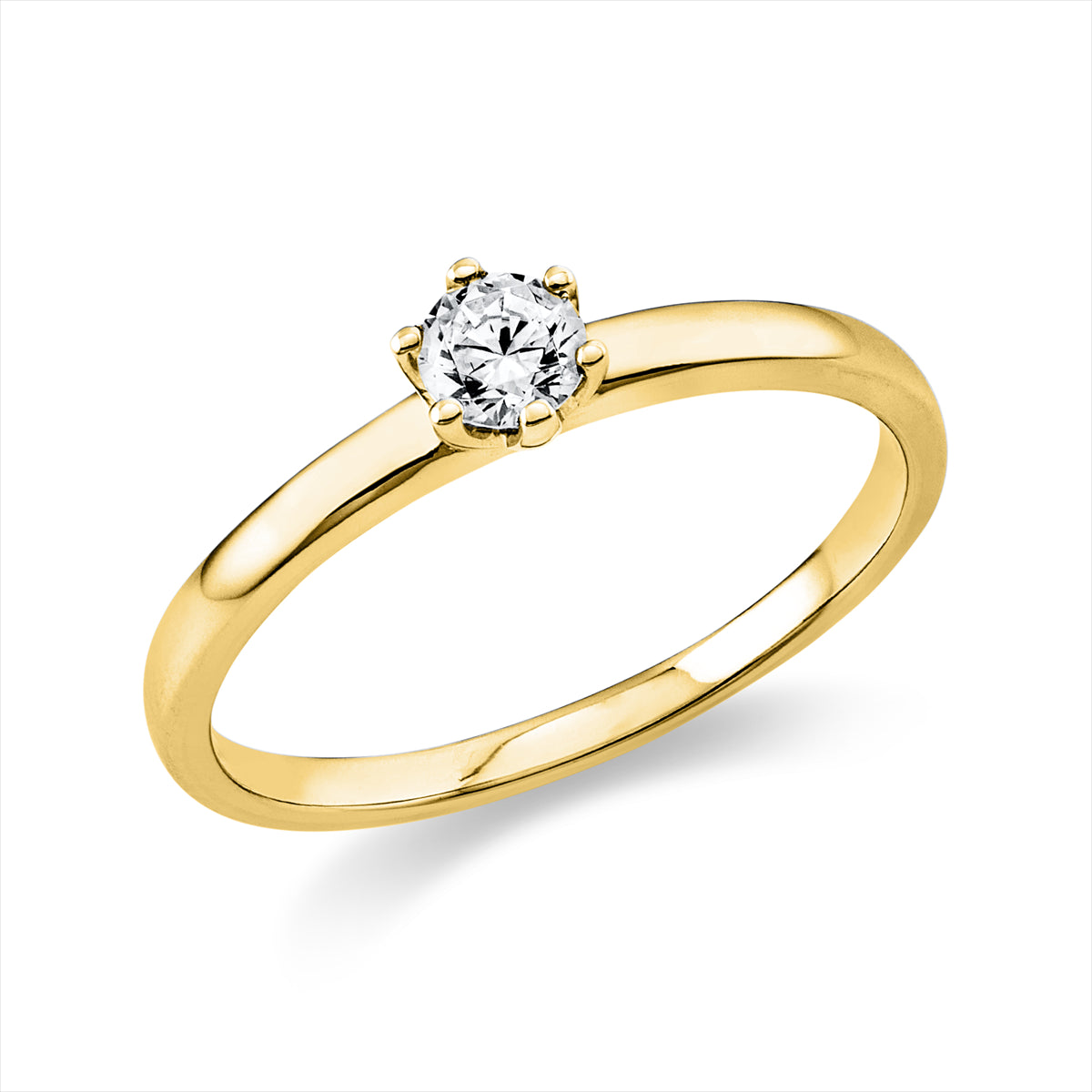 Solitaire Ring 0,2ct