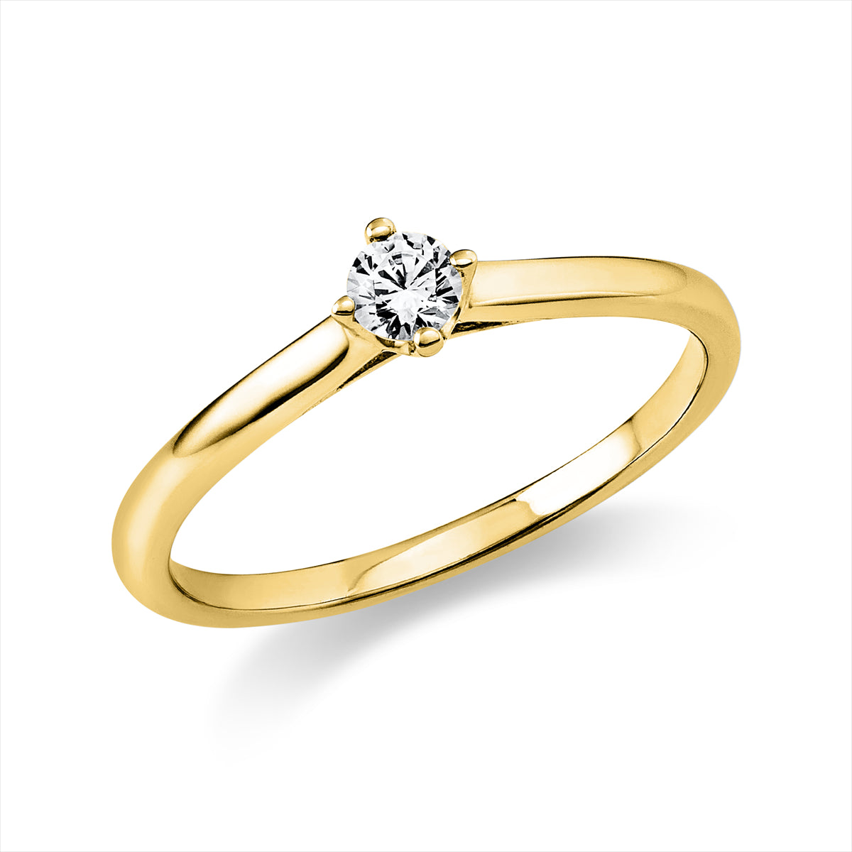 Solitaire Ring 0,15ct