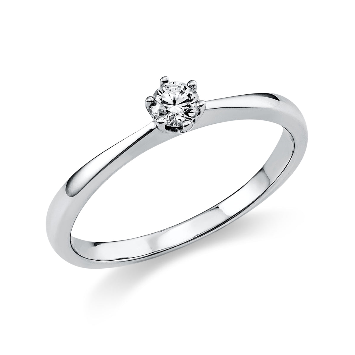 Solitaire Ring 0,15ct