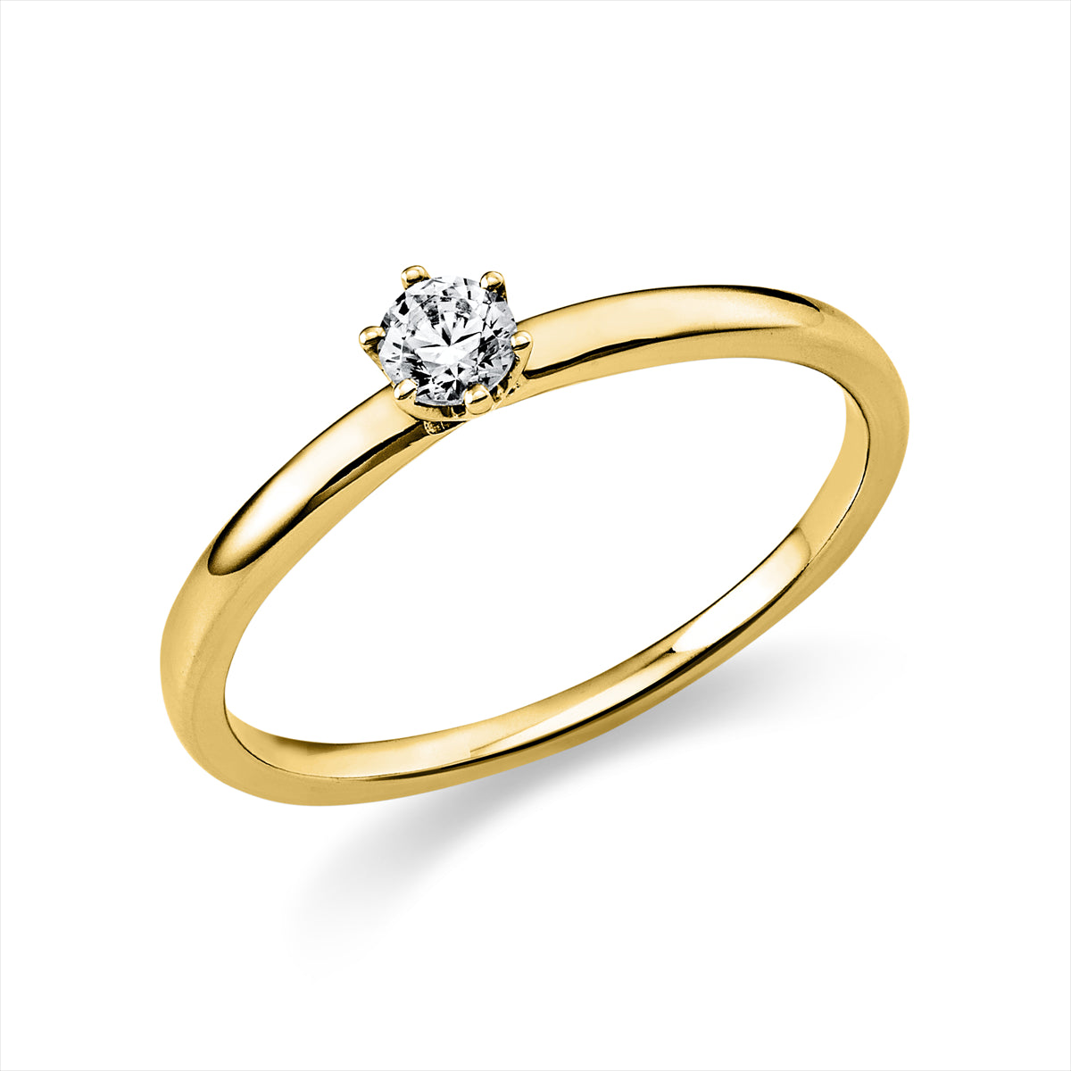 Solitaire Ring 0,15ct
