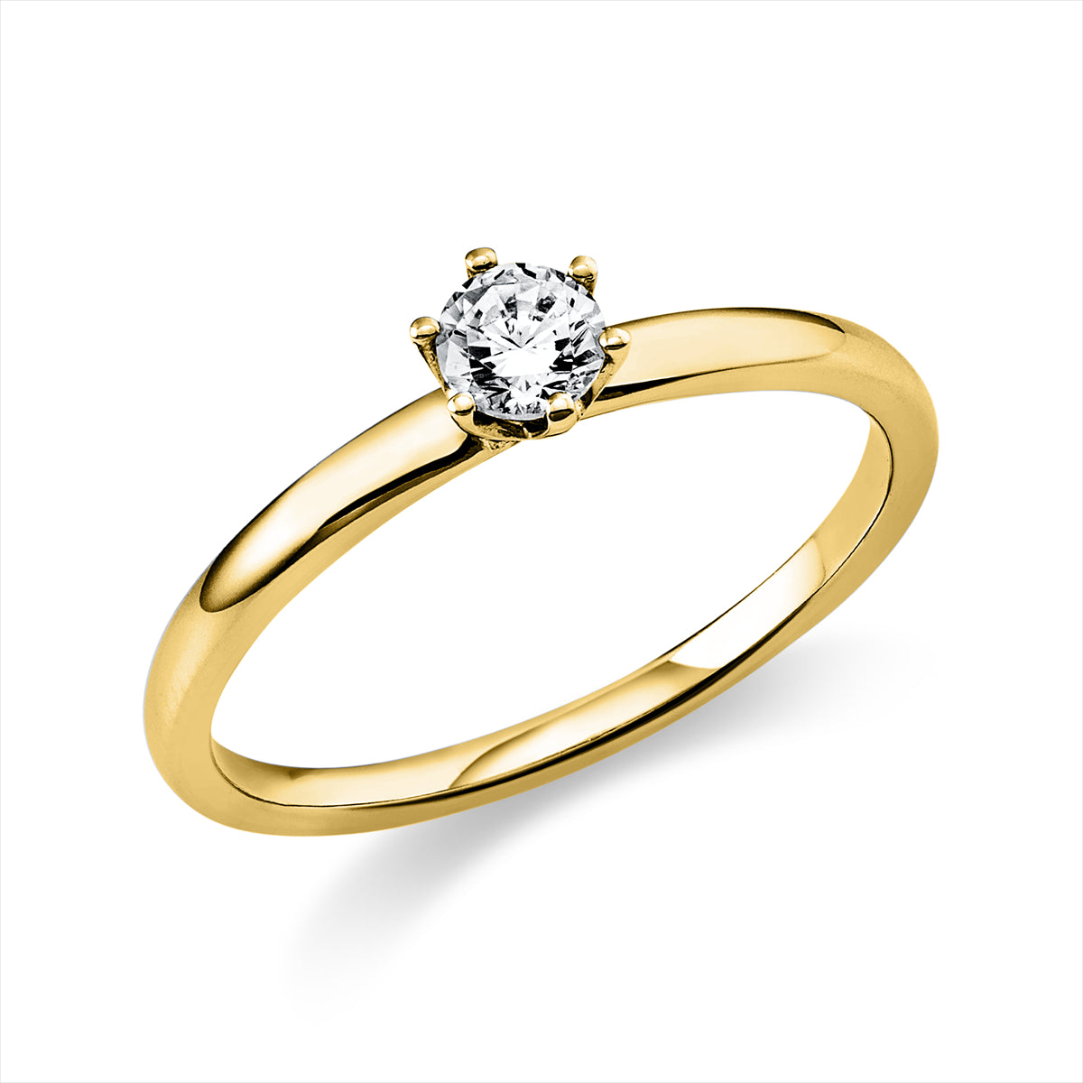 Solitaire Ring 0,2ct