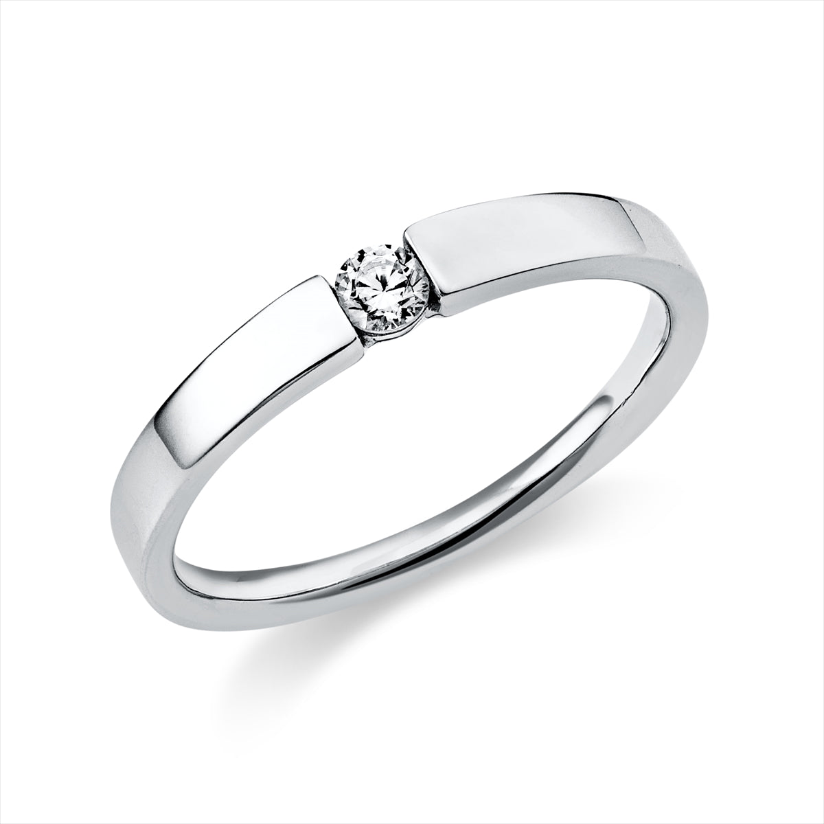 Solitaire Ring 0,1ct
