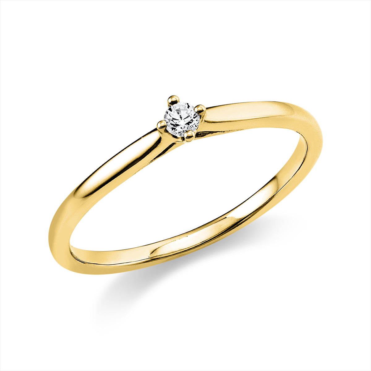 Solitaire Ring 0,05ct