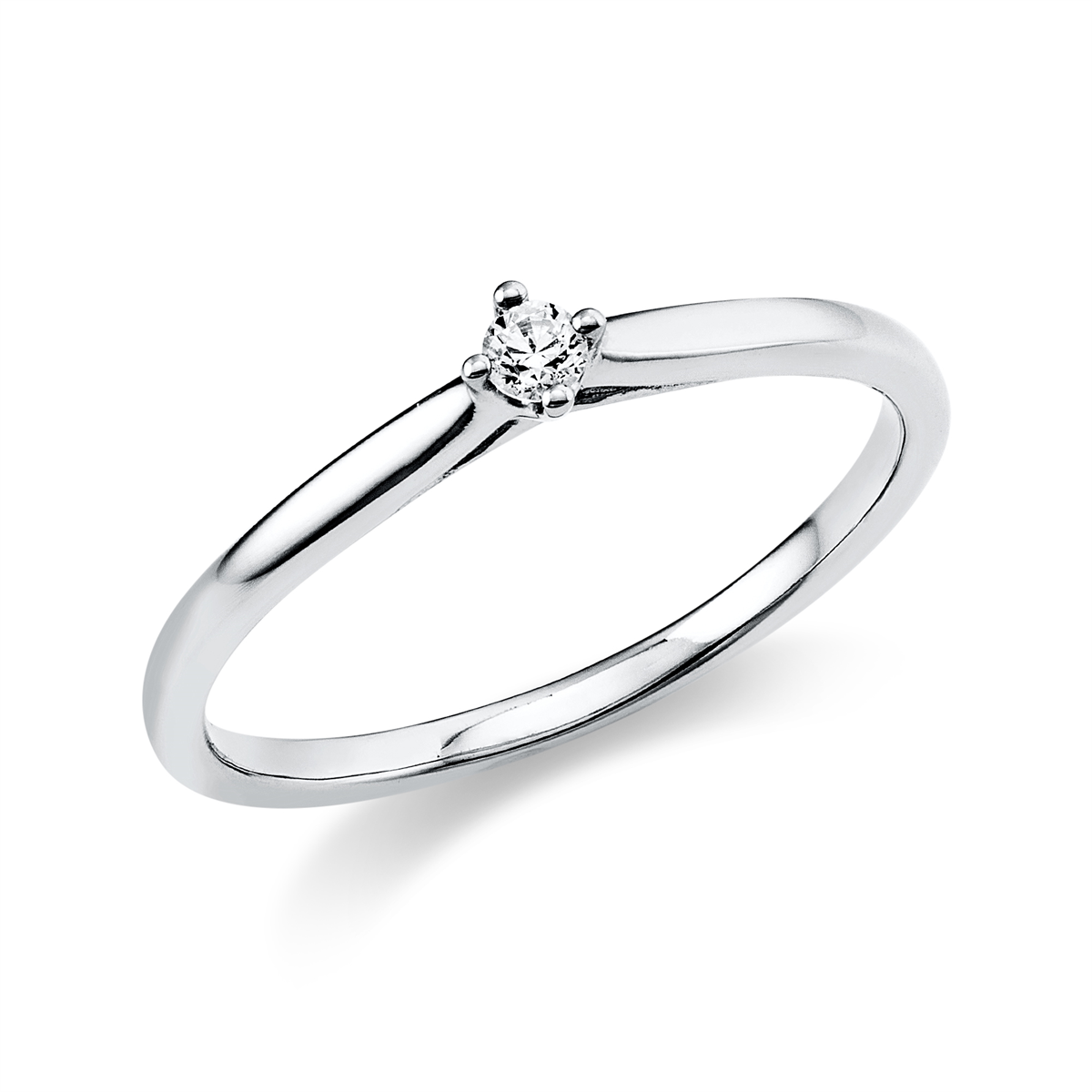 Solitaire Ring 0,05ct