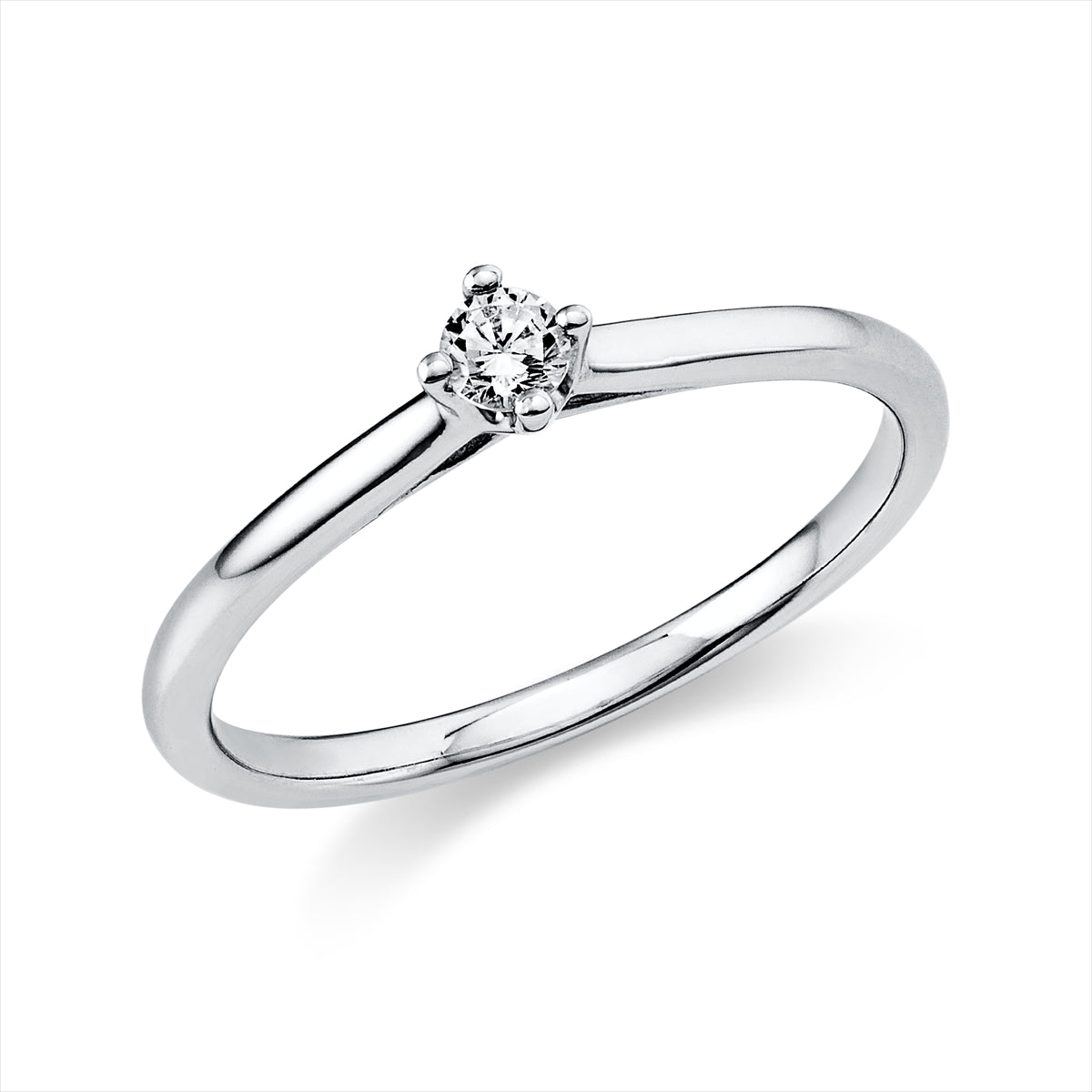 Solitaire Ring 0,1ct