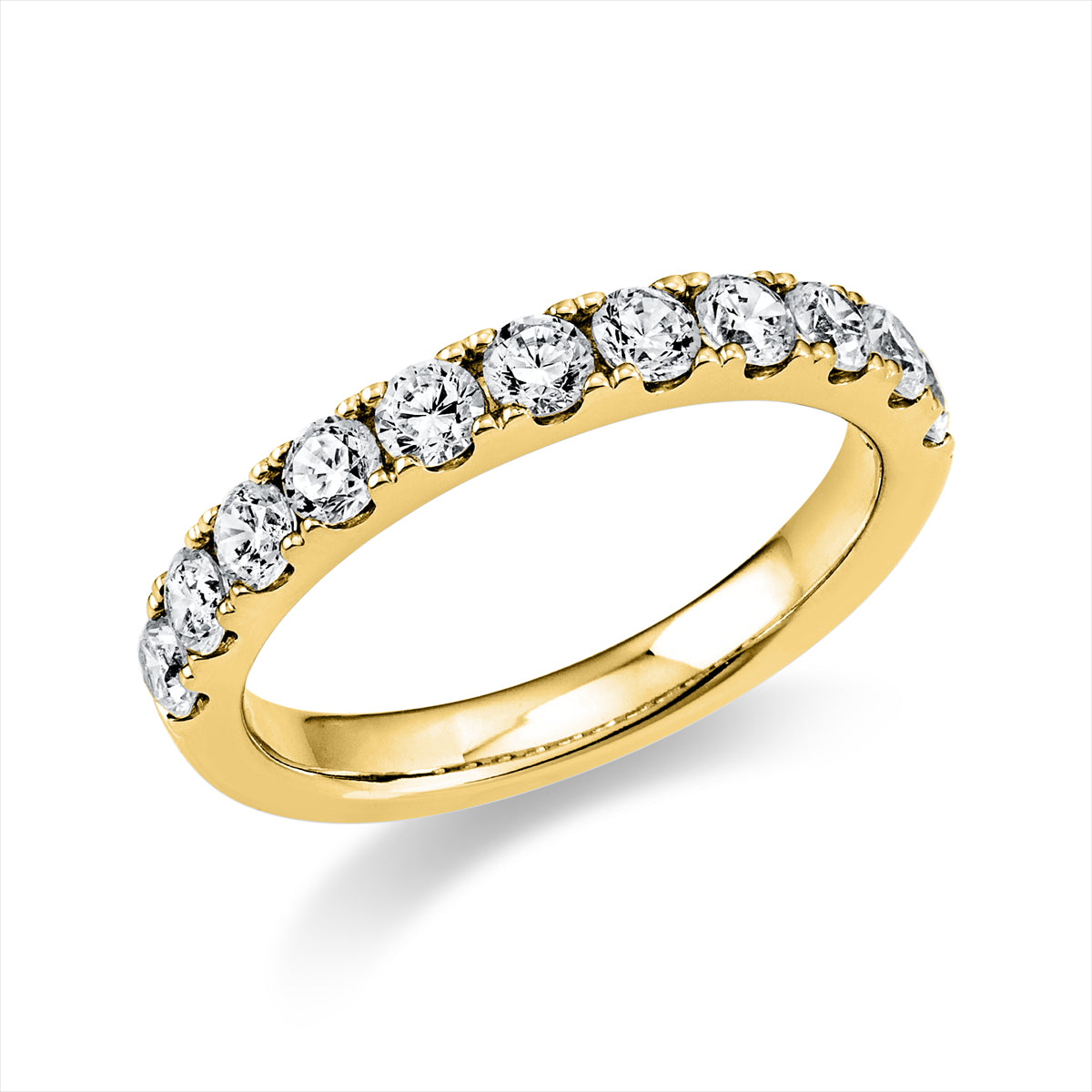 Memoire halb Ring 0,86ct