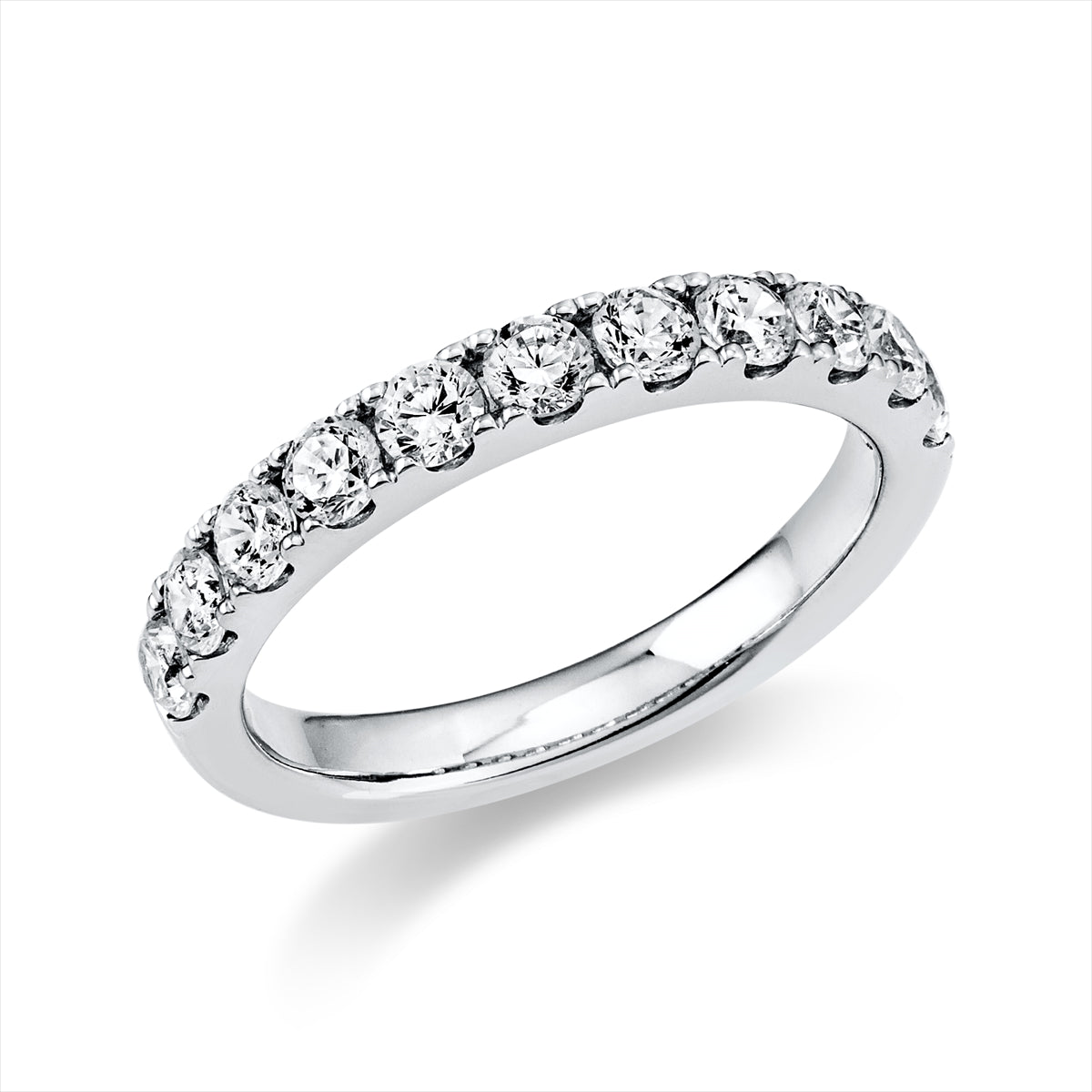 Memoire halb Ring 0,86ct