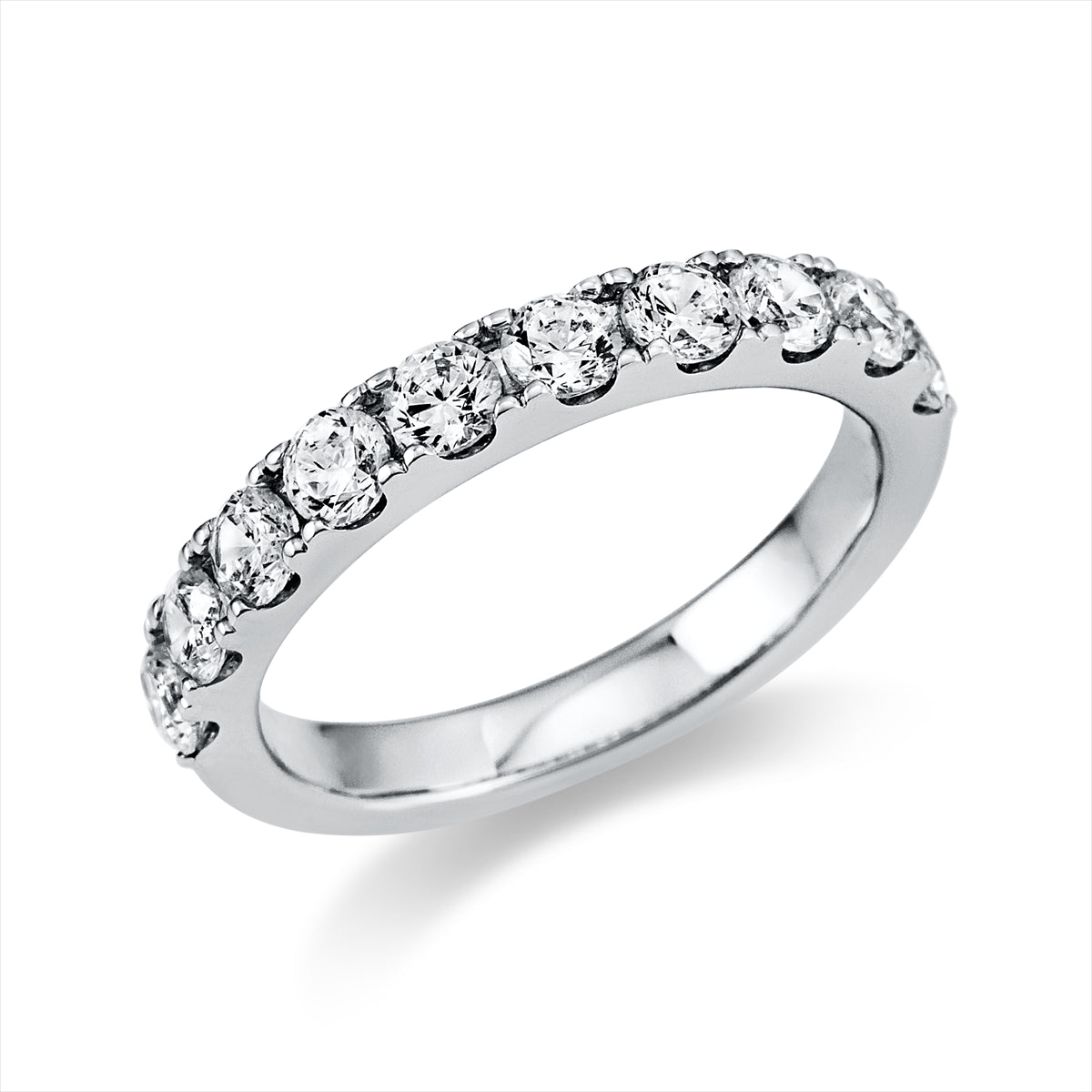 Memoire halb Ring 1,09ct