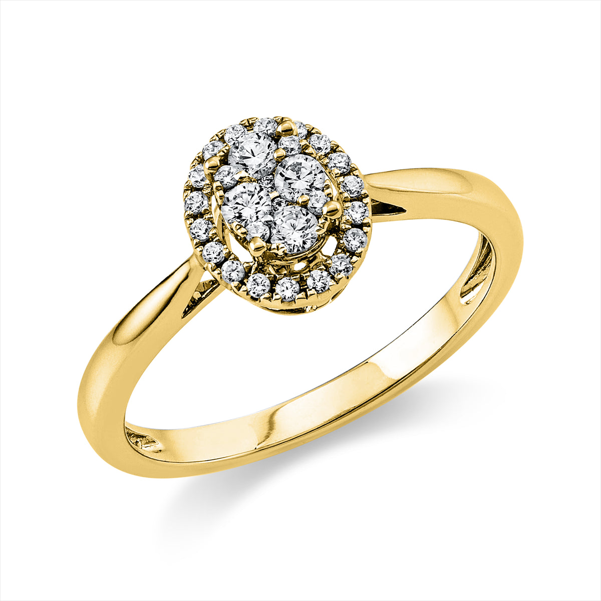 Illusion Classic Ring 0,23ct