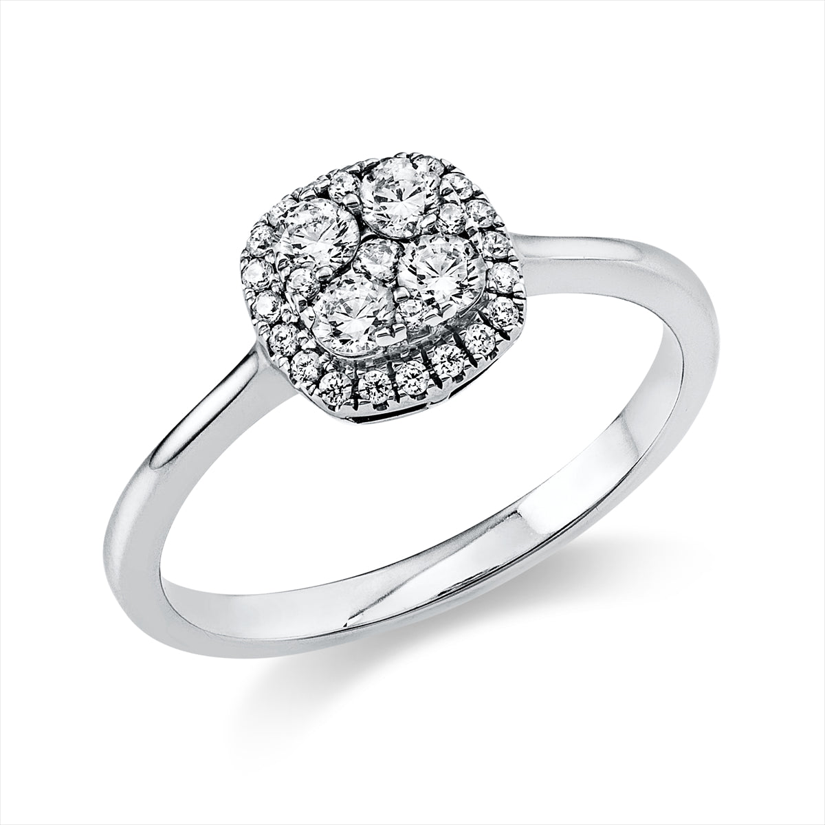 Illusion Classic Ring 0,42ct