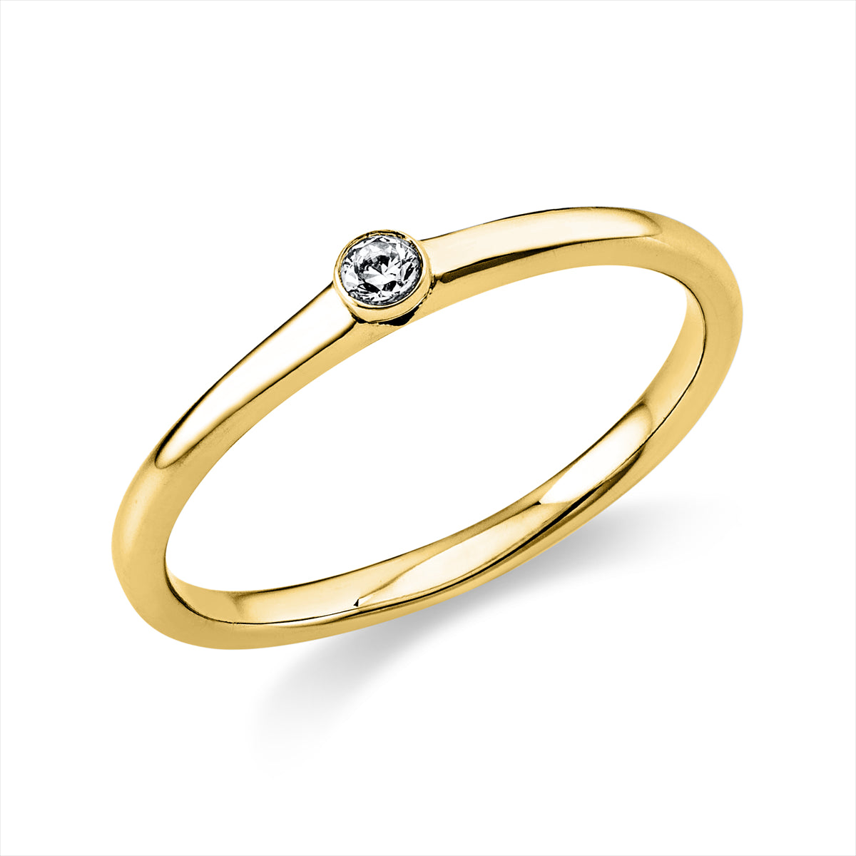 Solitaire Ring 0,05ct
