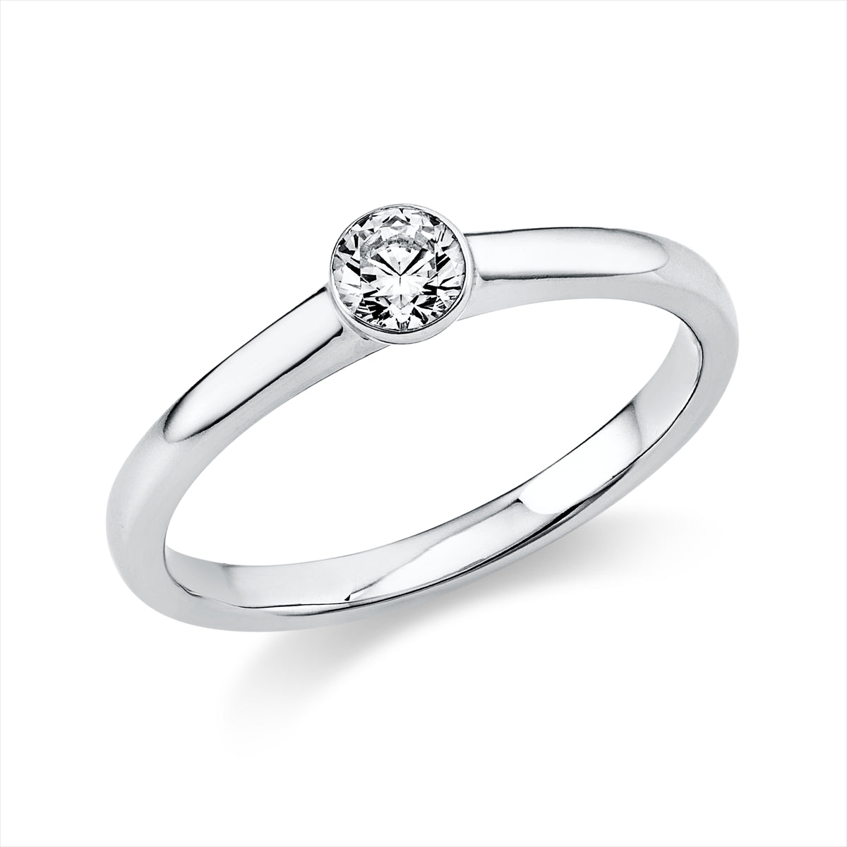 Solitaire Ring 0,2ct
