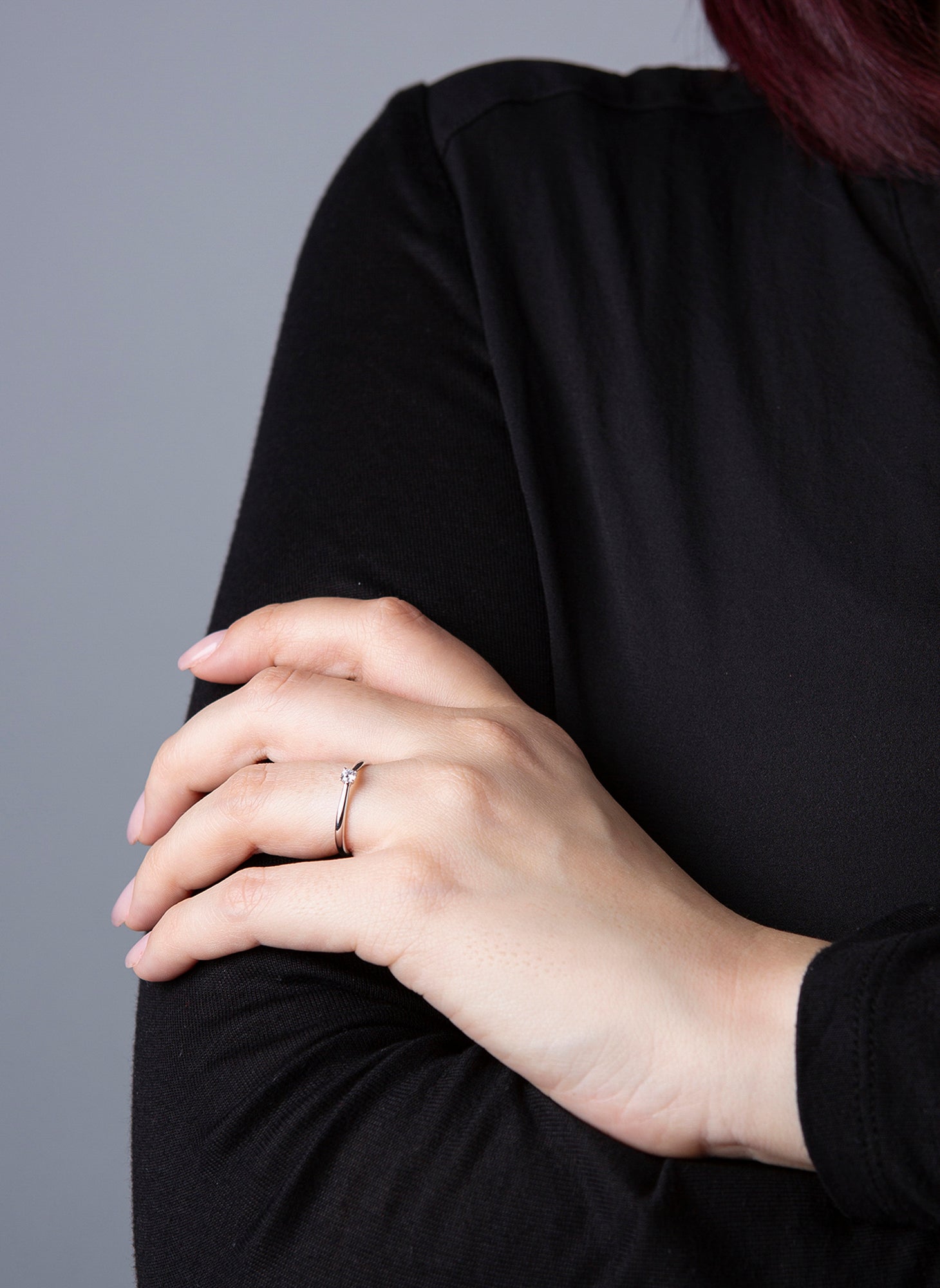 Solitaire Ring 0,1ct