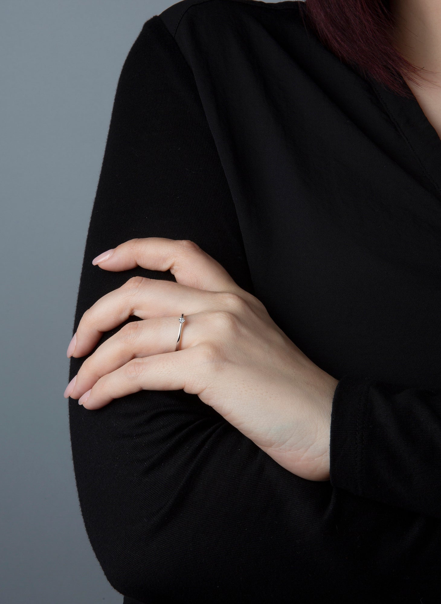 Solitaire Ring 0,05ct