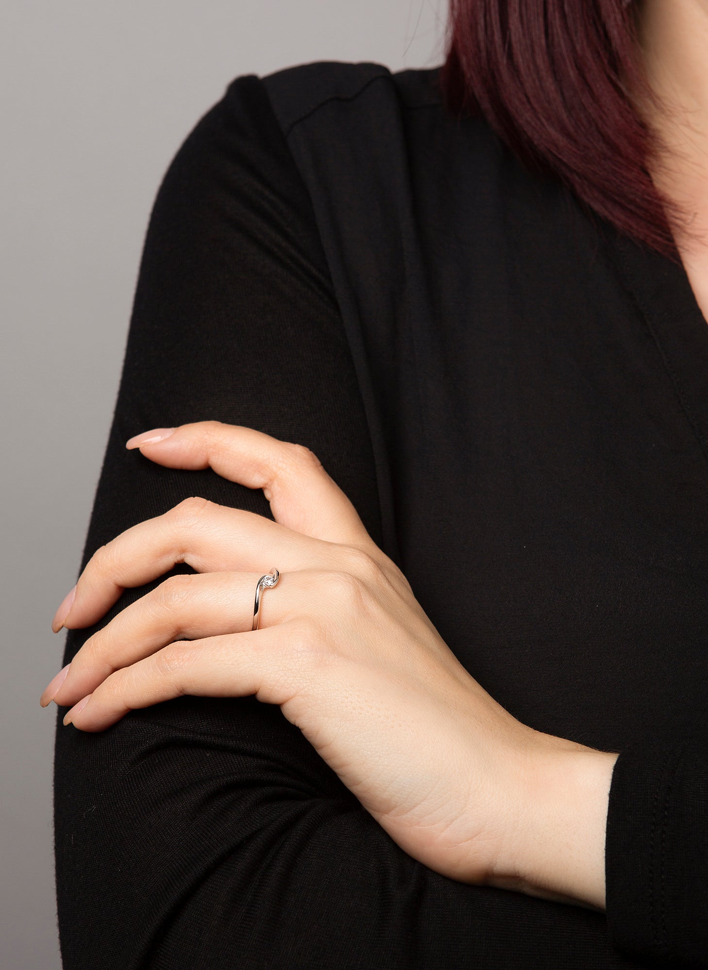 Solitaire Ring 0,1ct