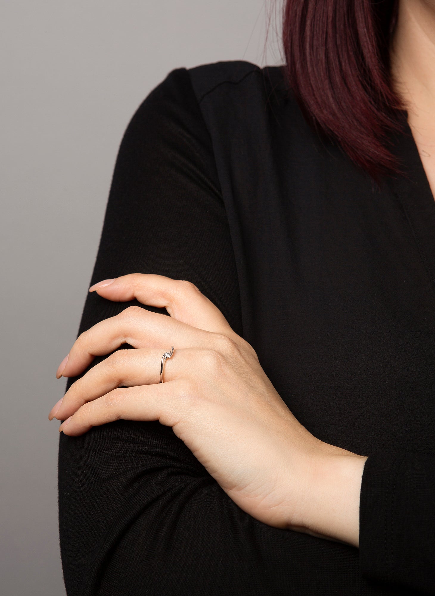 Solitaire Ring 0,05ct