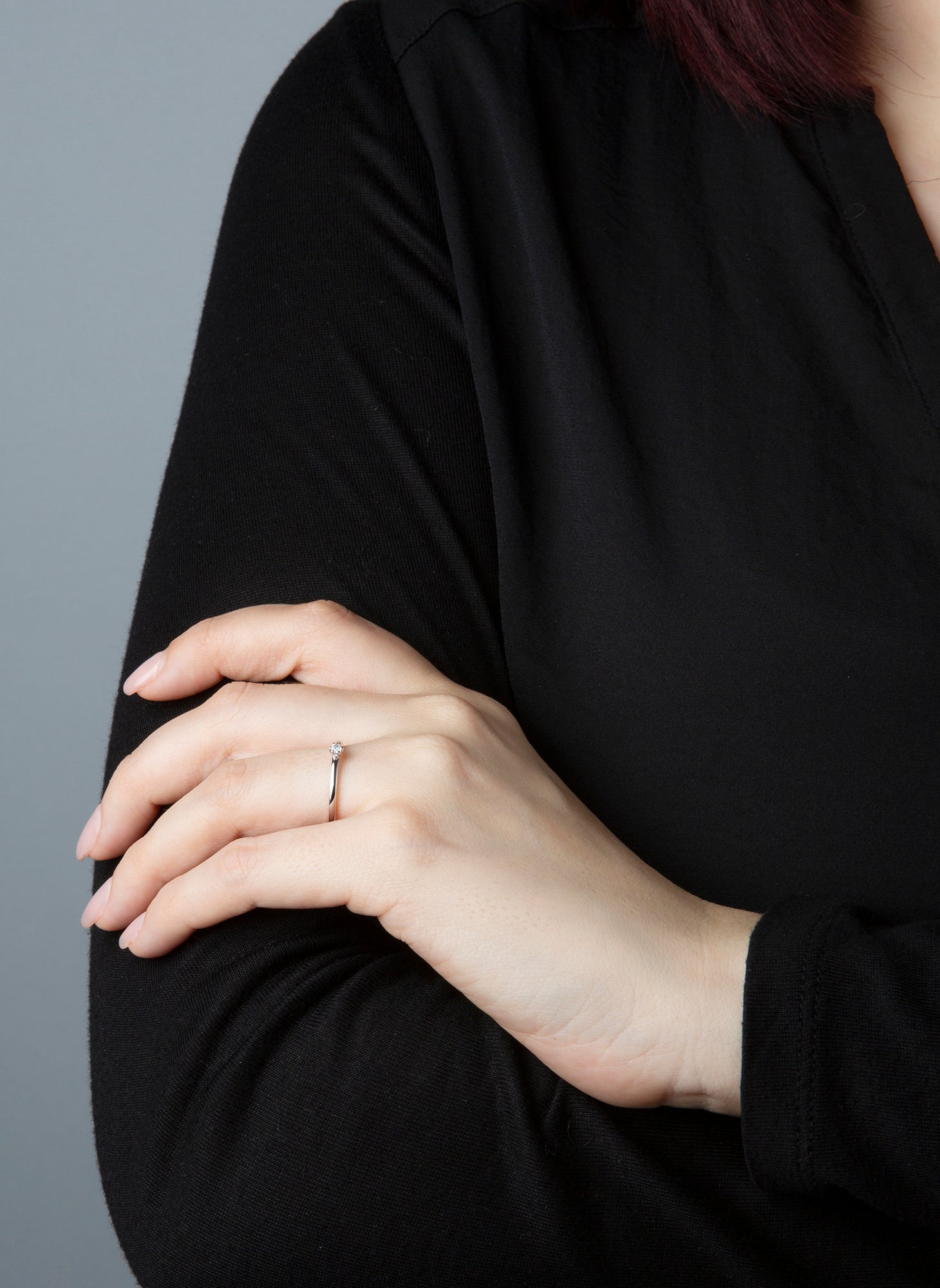 Solitaire Ring 0,05ct