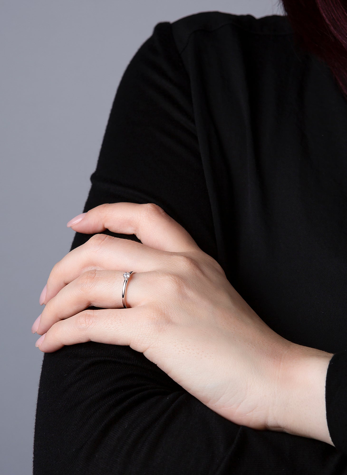 Solitaire Ring 0,1ct