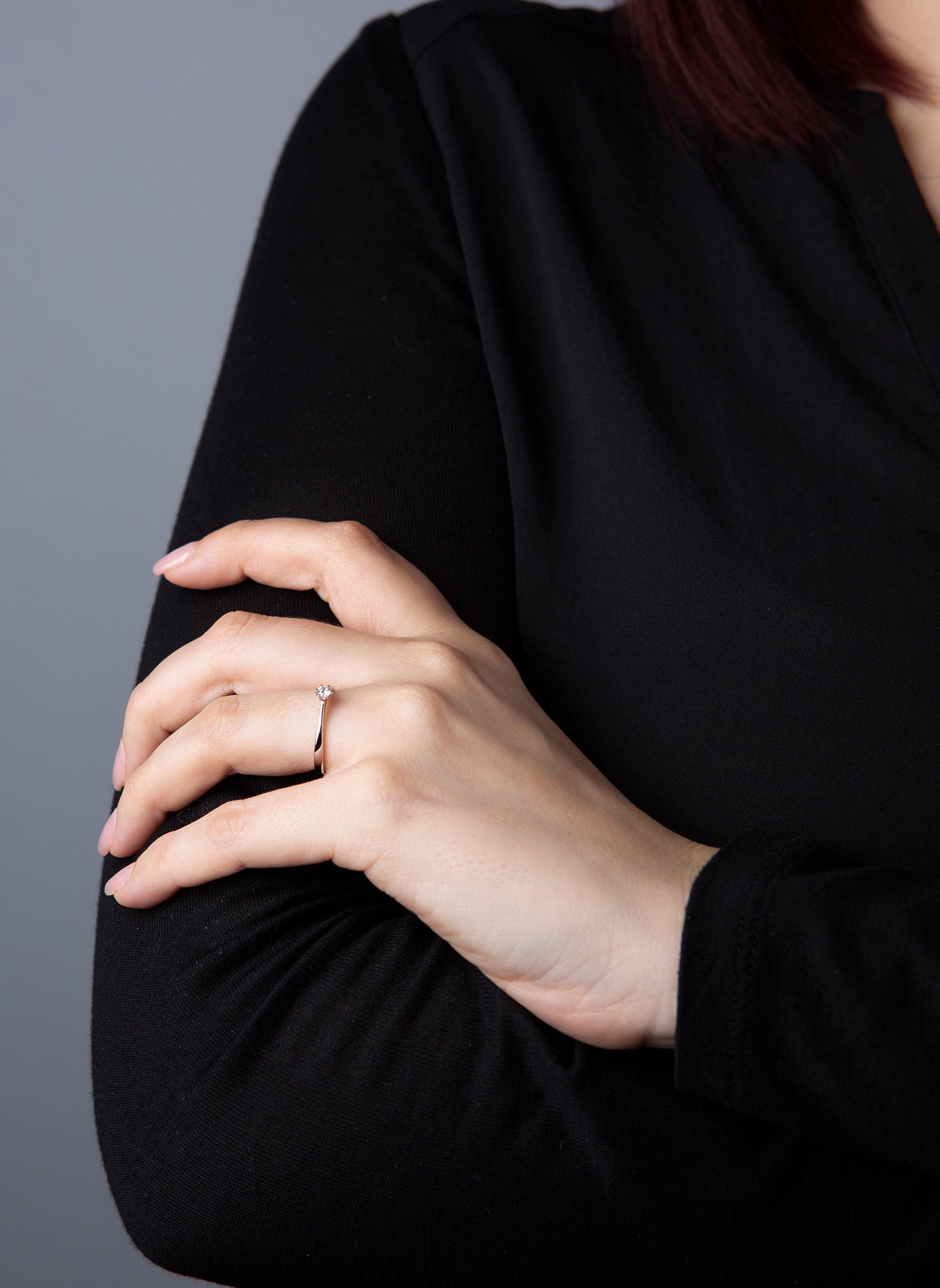 Solitaire Ring 0,1ct