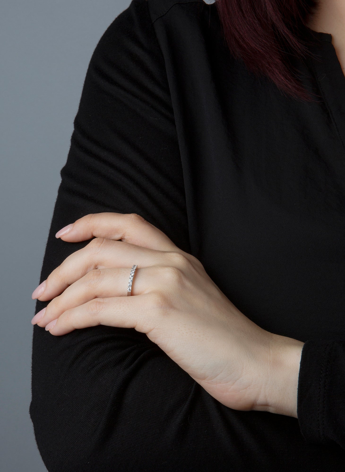 Memoire halb Ring 0,52ct