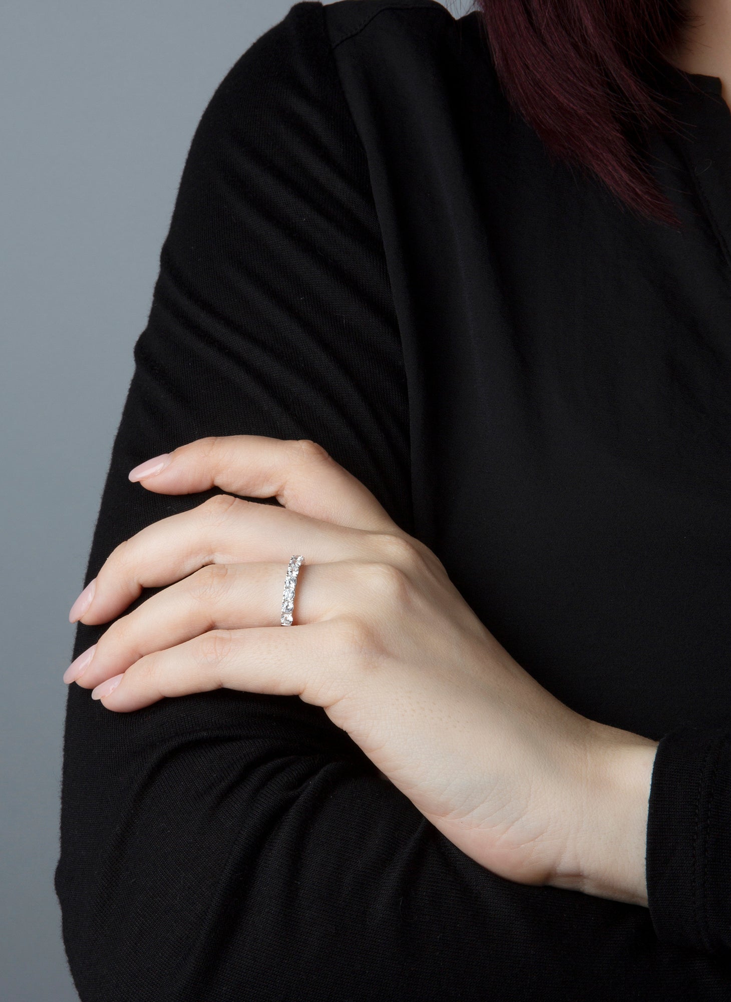 Memoire halb Ring 1,09ct