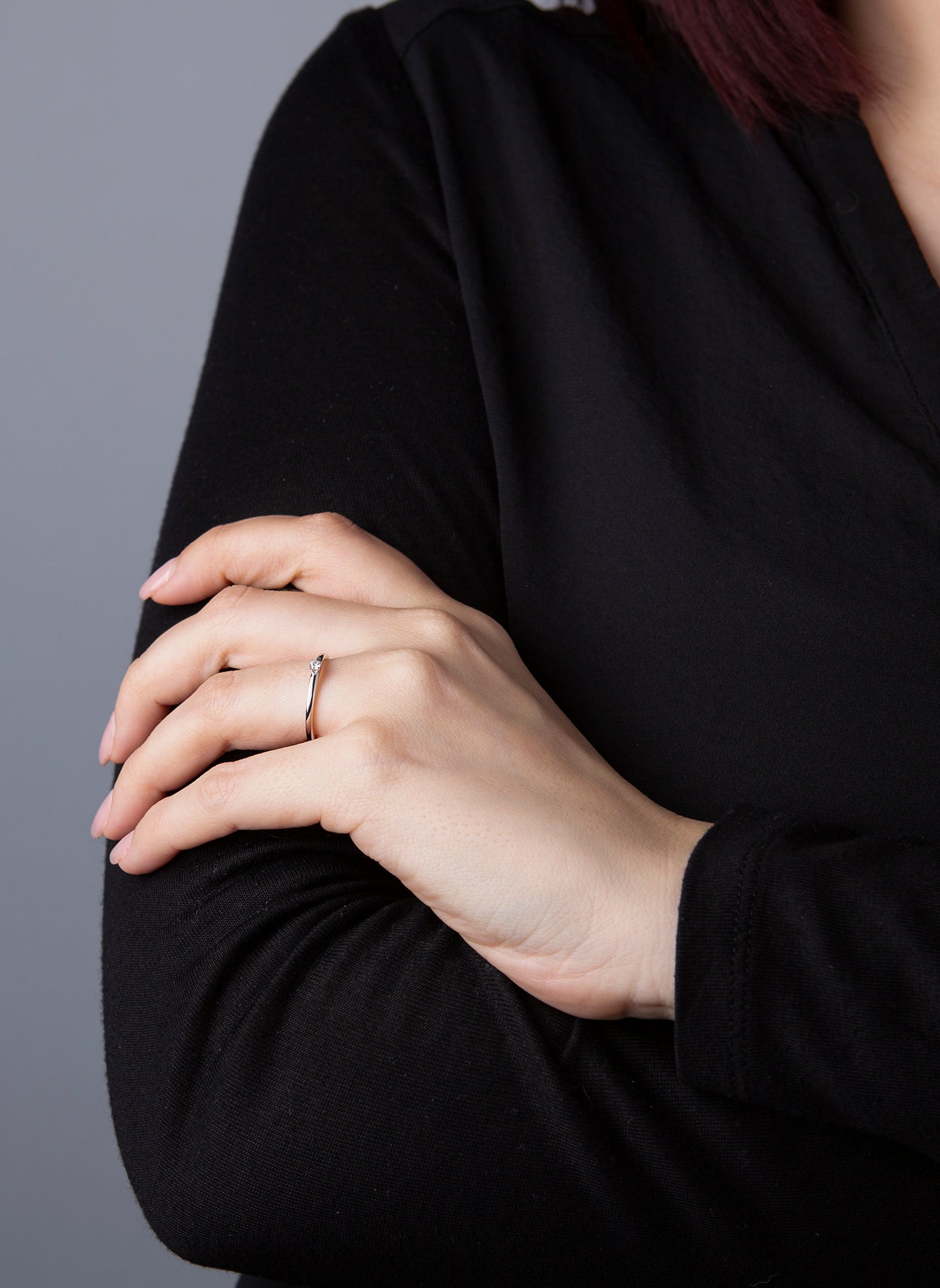 Solitaire Ring 0,05ct