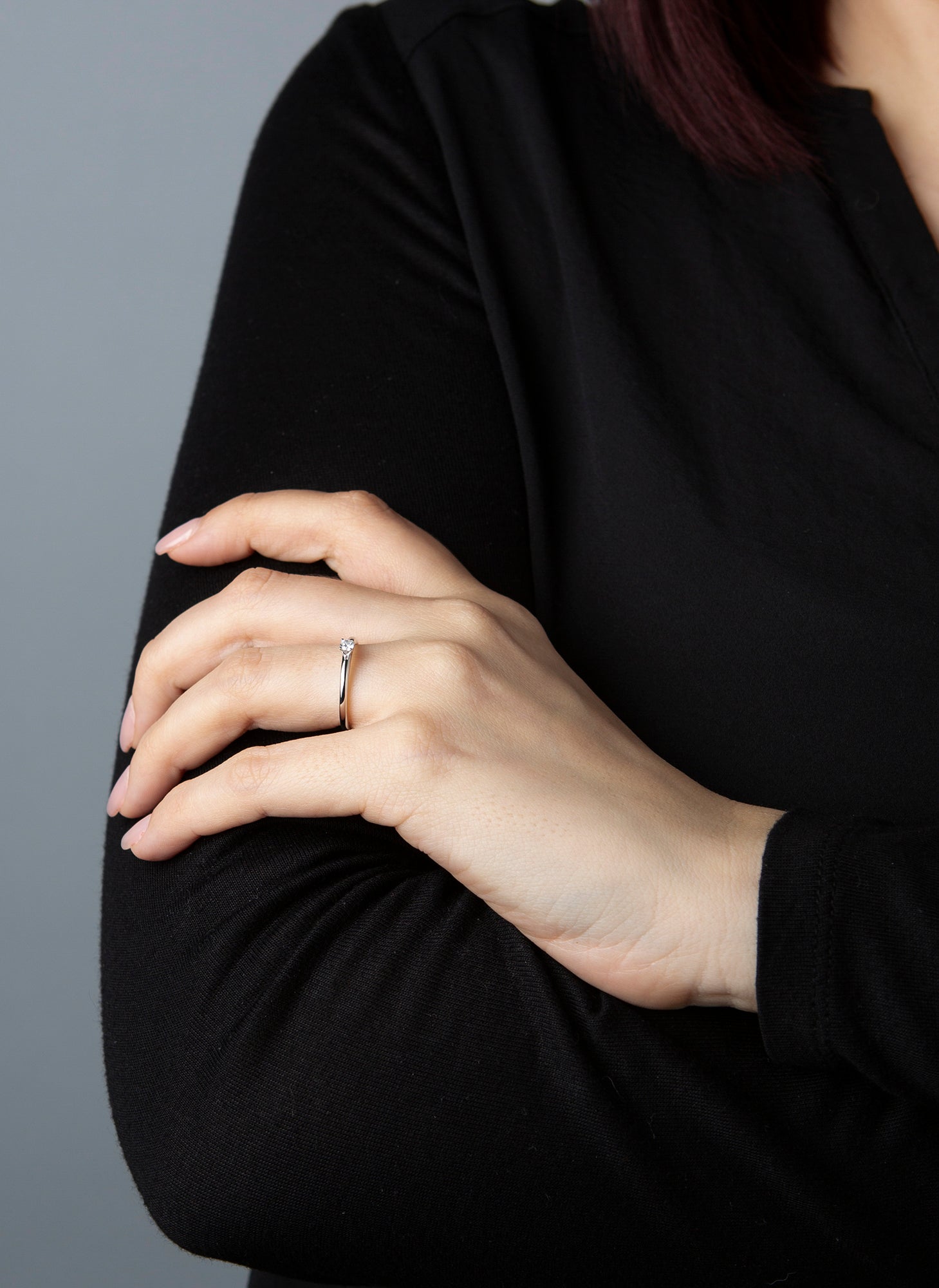 Solitaire Ring 0,1ct