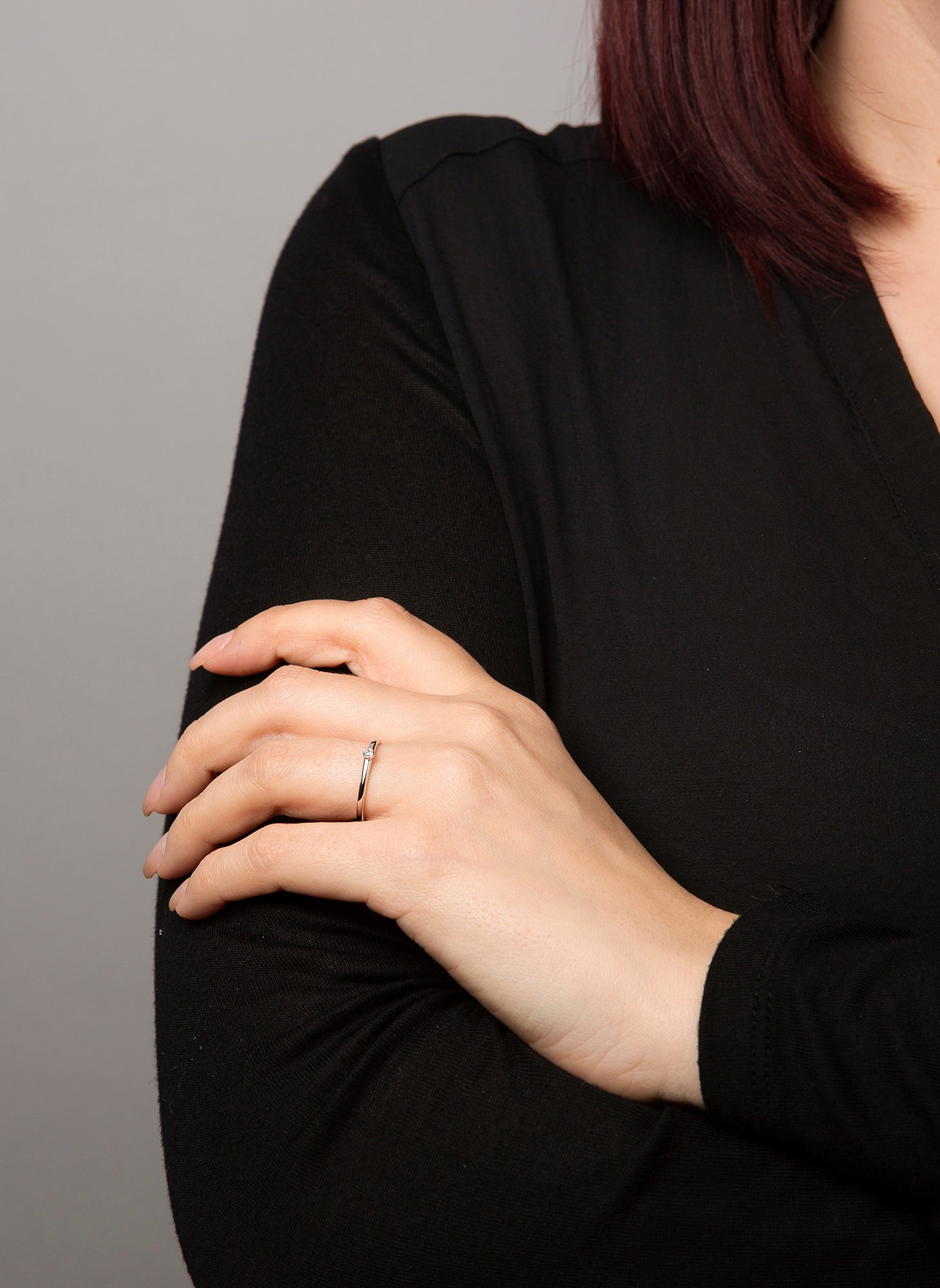 Solitaire Ring 0,05ct