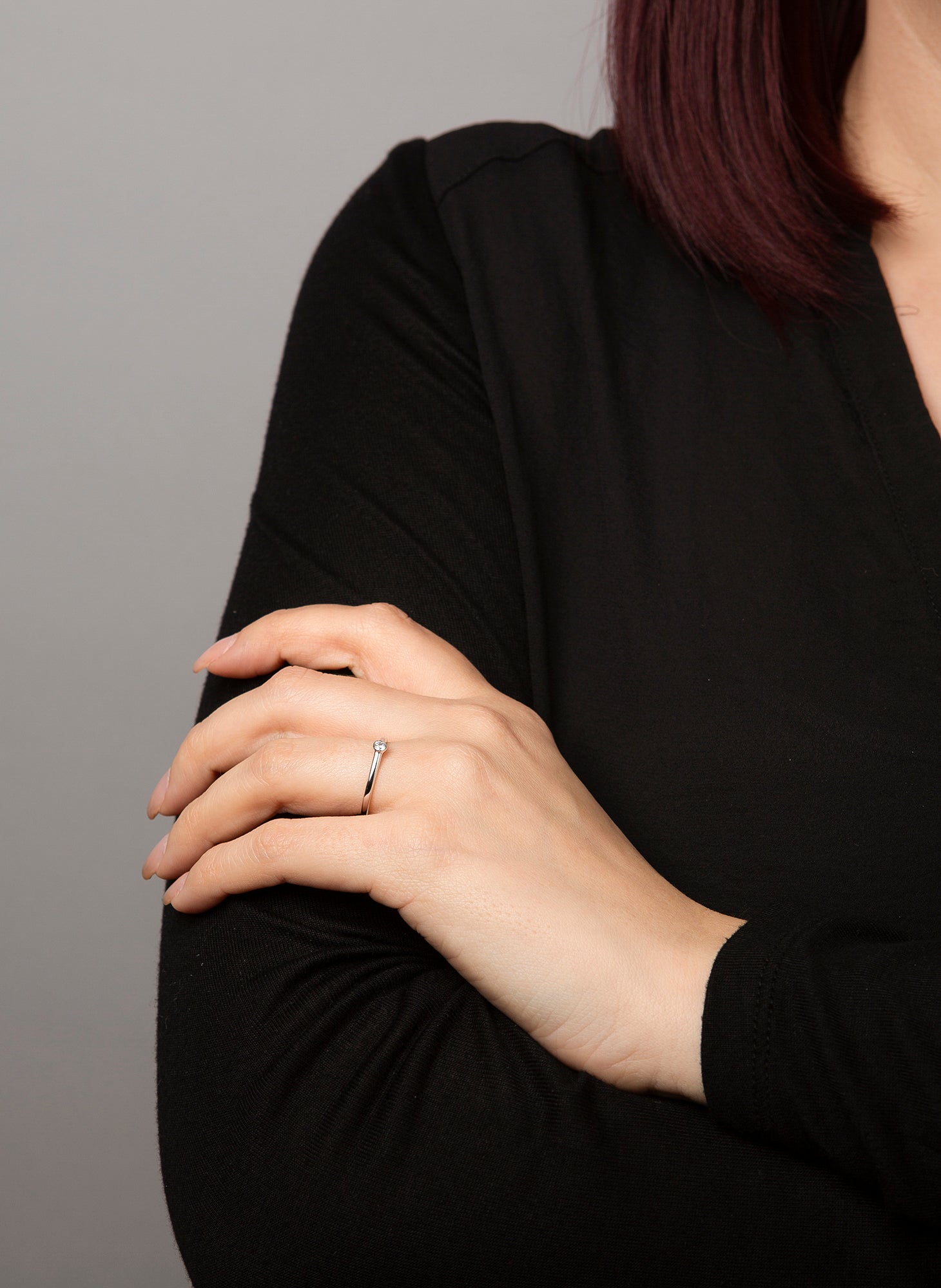 Solitaire Ring 0,1ct