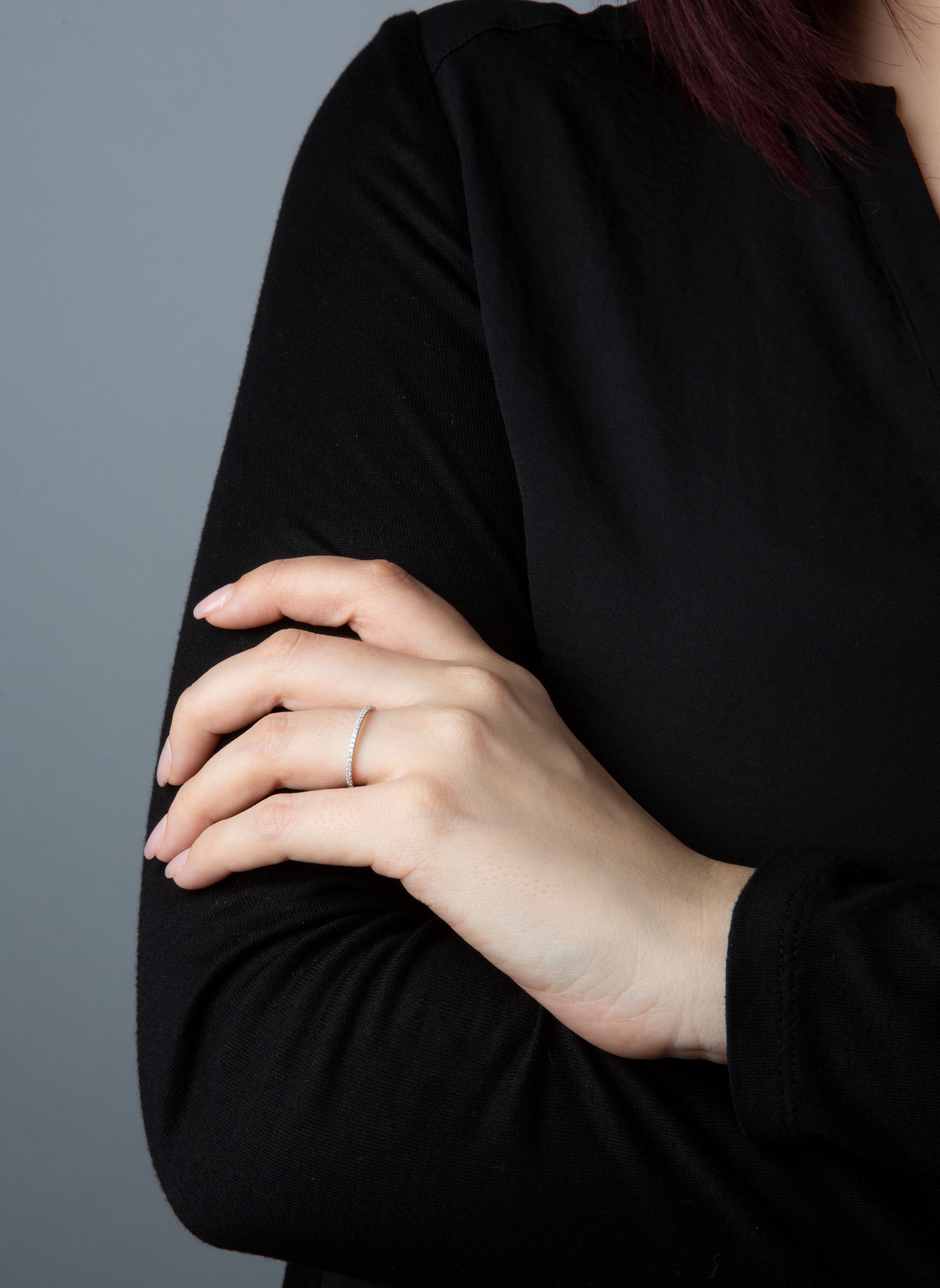 Memoire voll Ring 0,26ct