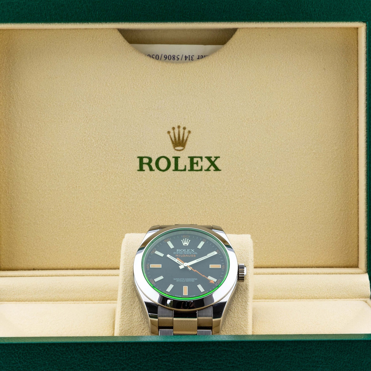 Rolex Milgauss 116400GV Fullset 2008 LC100 AK27842-4