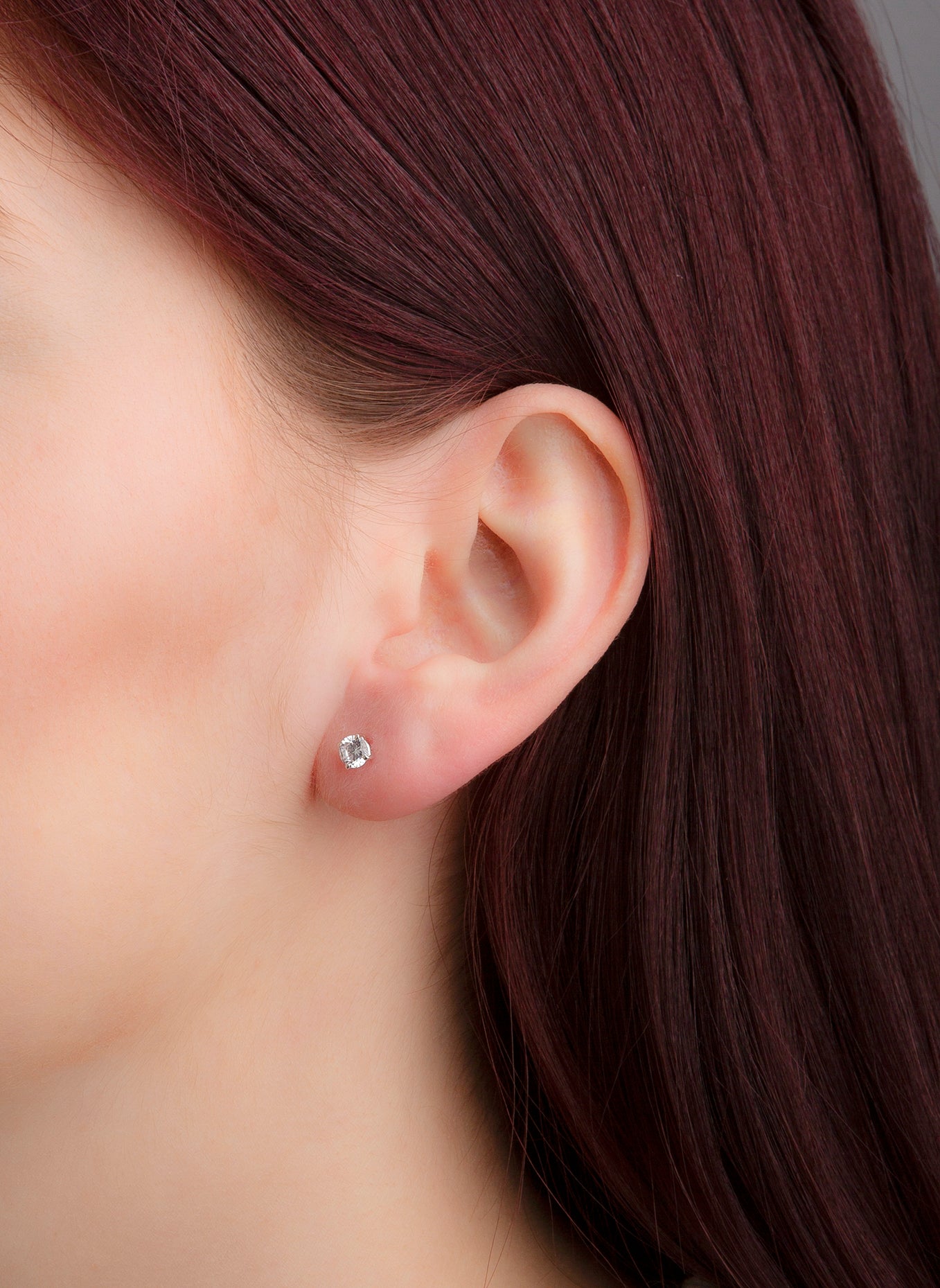 Solitaire Ohrstecker 0,6ct