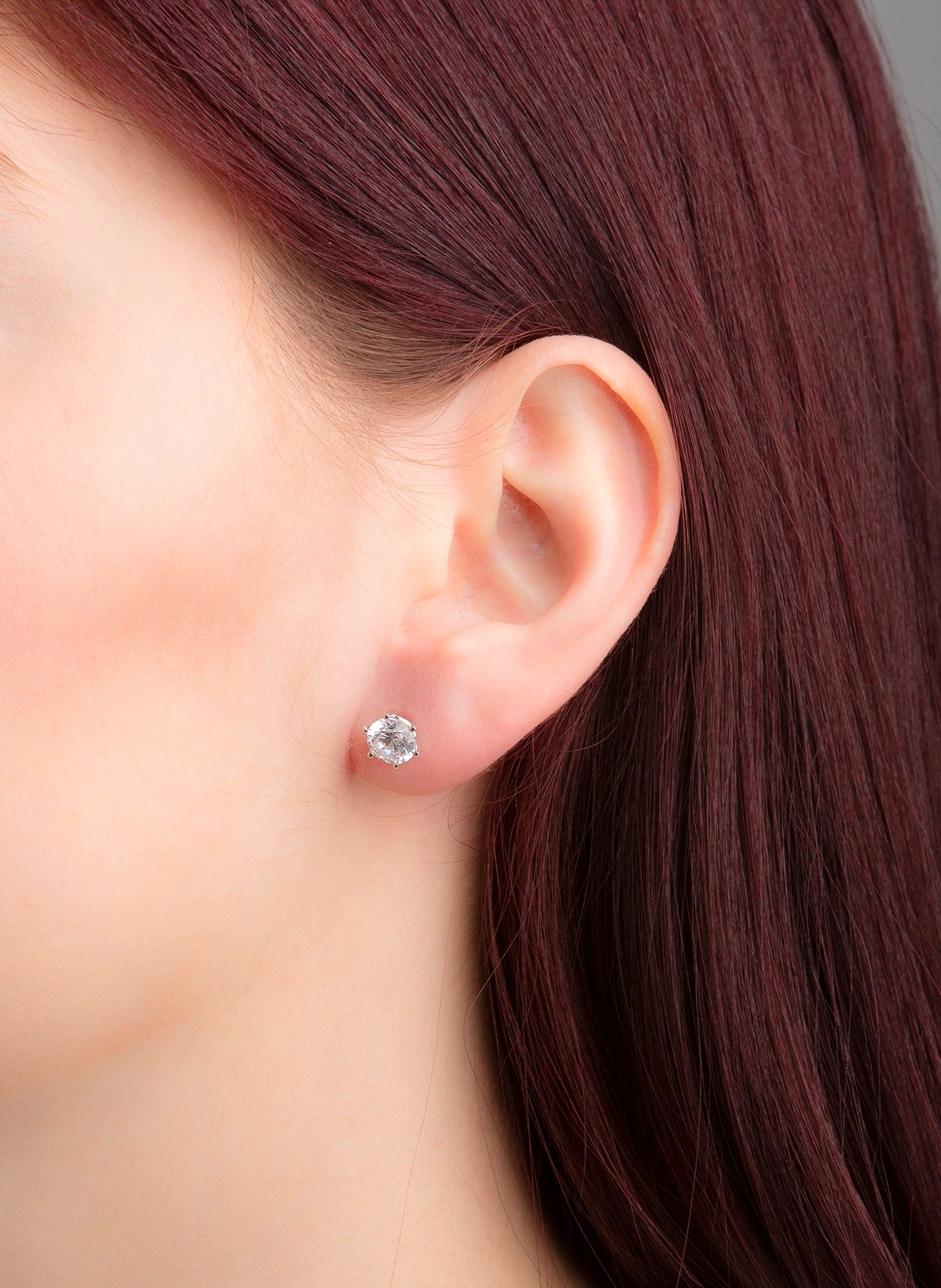Solitaire Ohrstecker 2ct