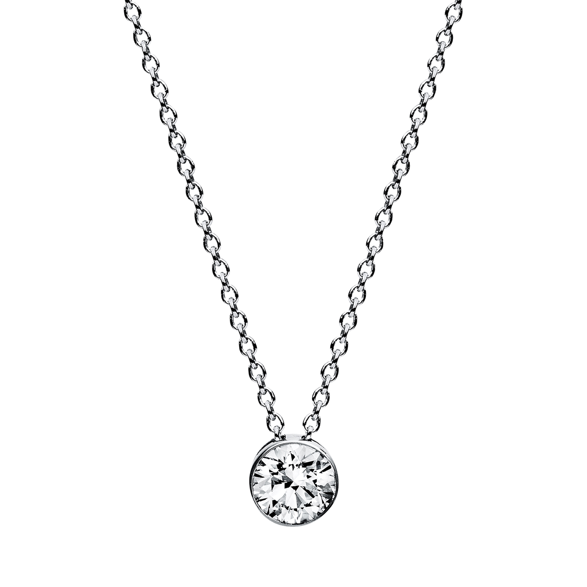 Solitaire Collier 0,3ct