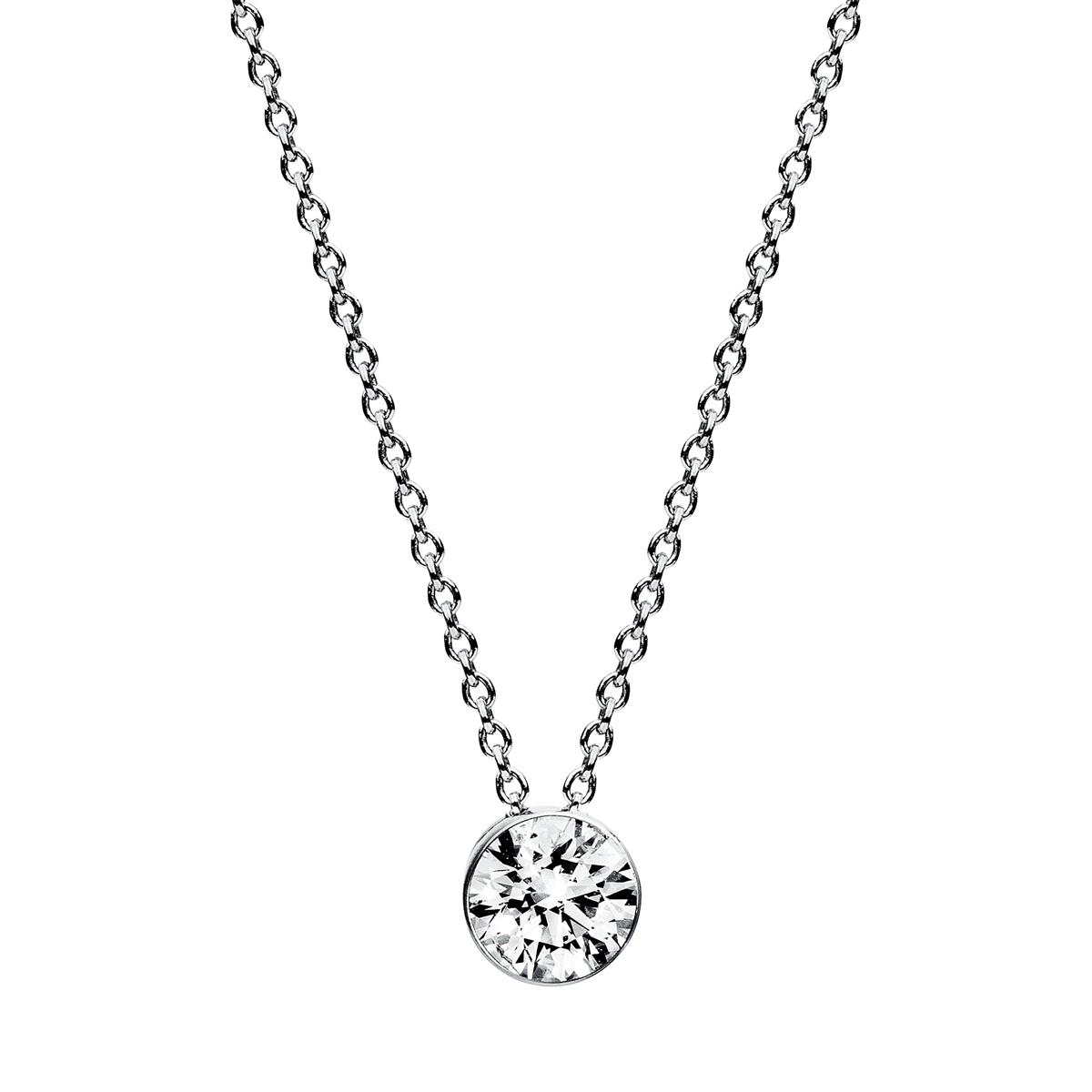 Solitaire Collier 0,4ct