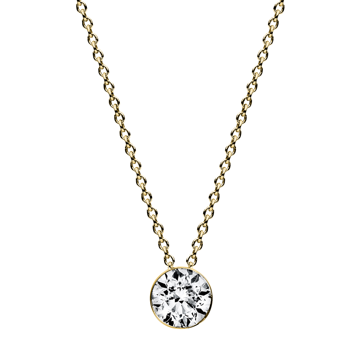 Solitaire Collier 0,5ct