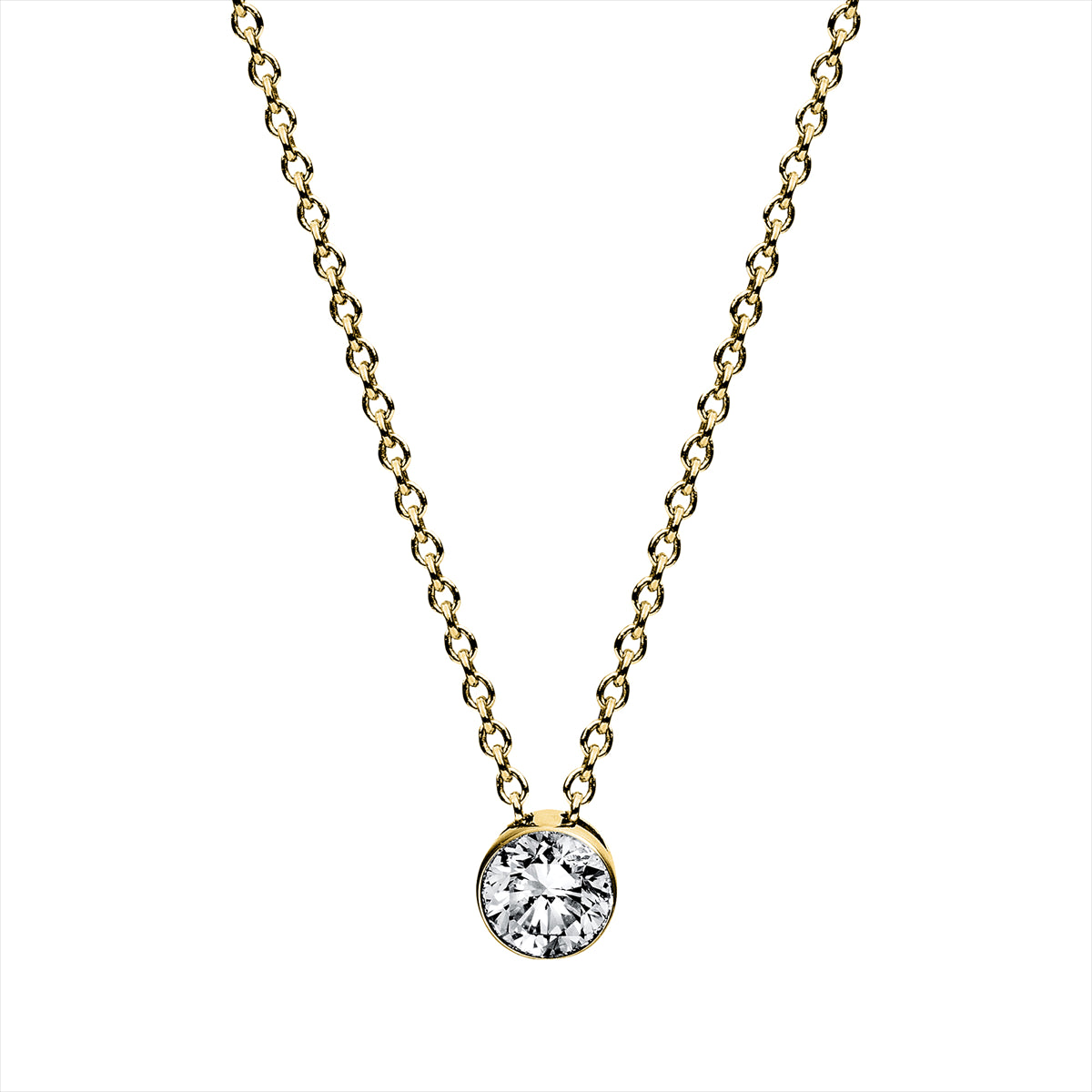 Solitaire Collier 0,2ct