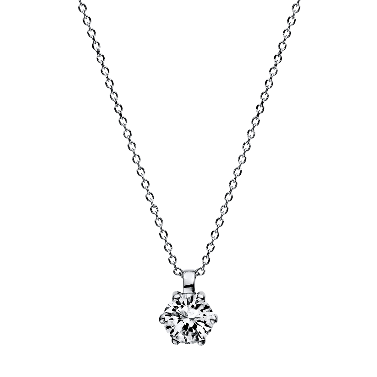 Solitaire Collier 0,25ct